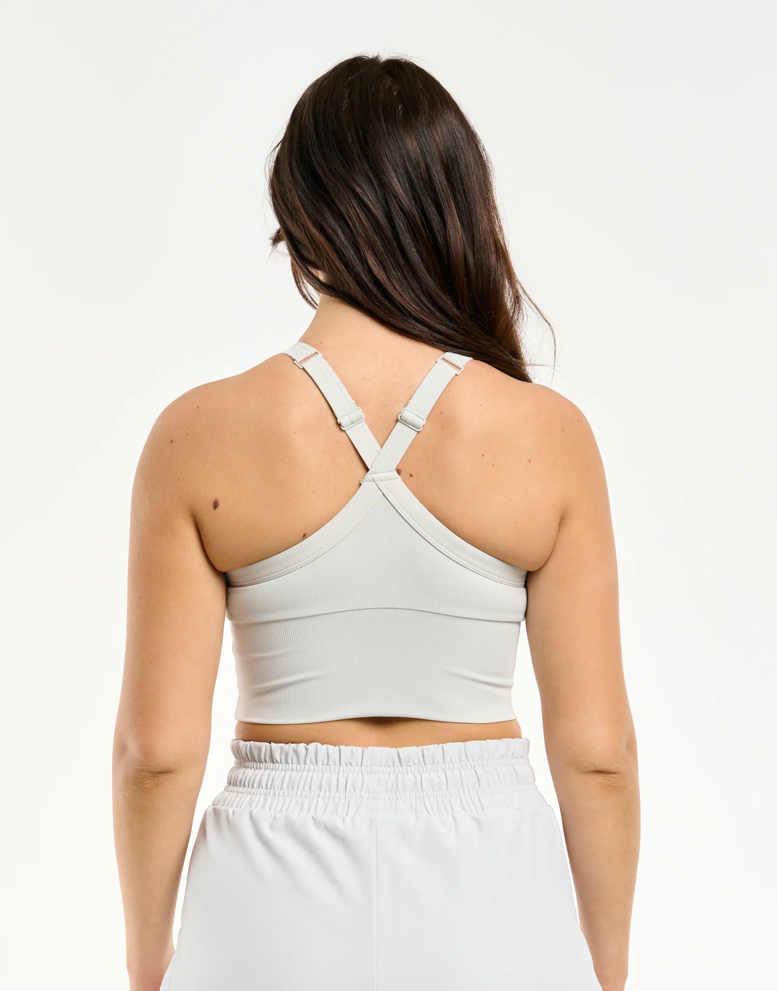 Air Support Crop Tank - Micro Grey - Image 2