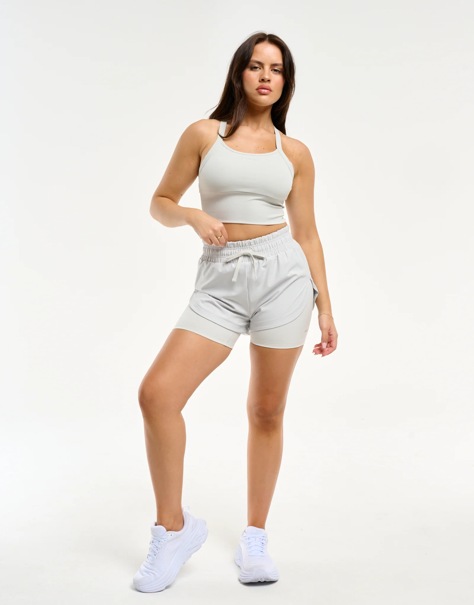 Air Support Crop Tank - Micro Grey - Image 7