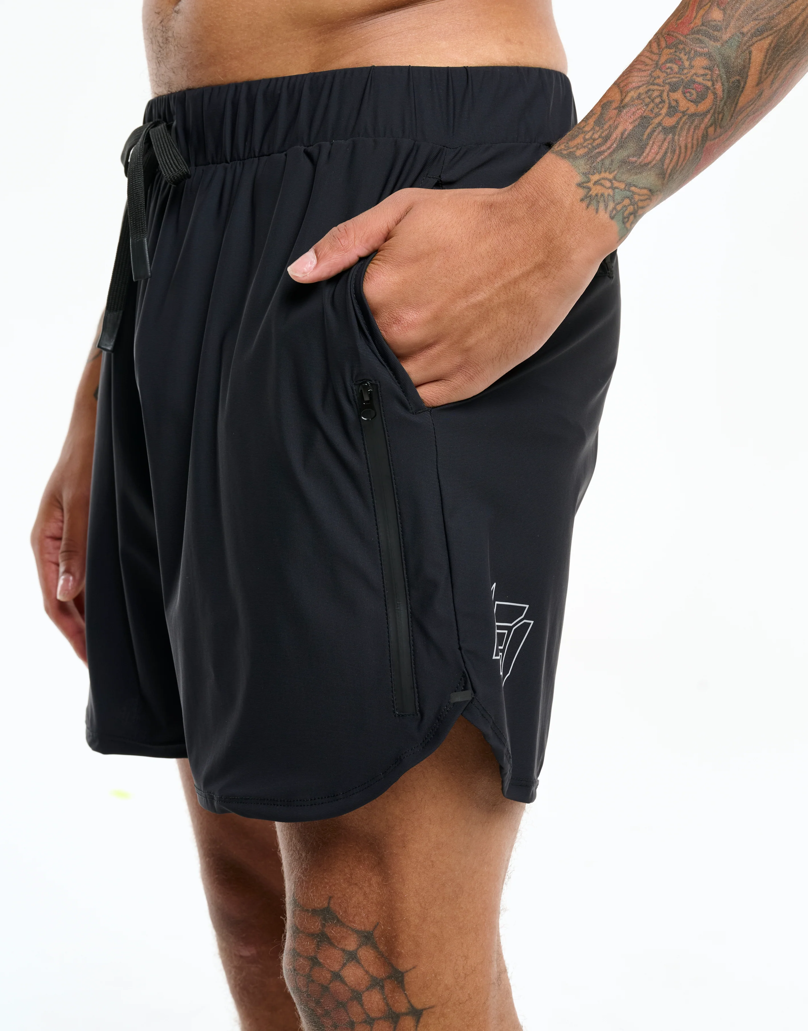 Apex Trainer Shorts - Black - Image 6