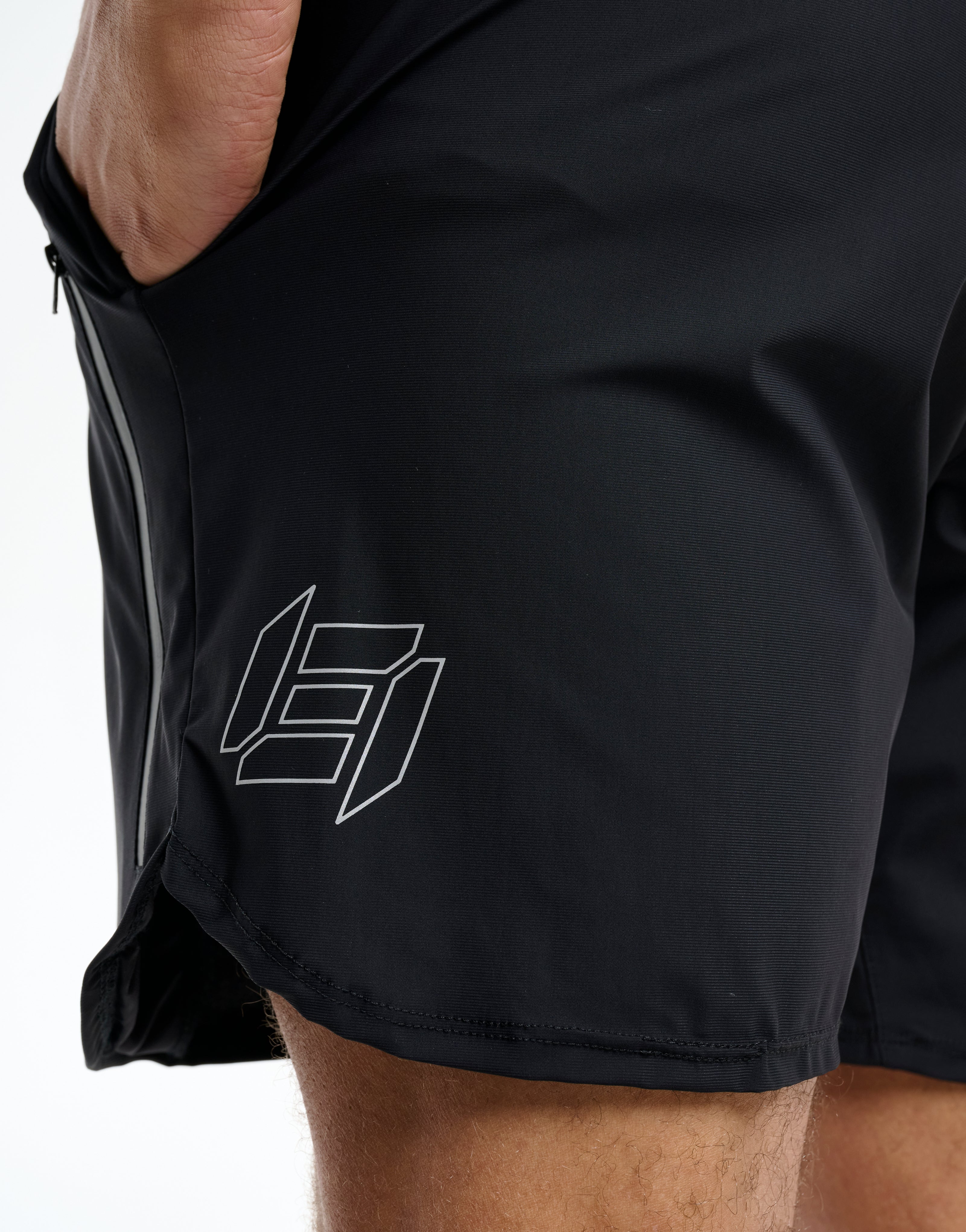 Apex Trainer Shorts - Black - Image 7