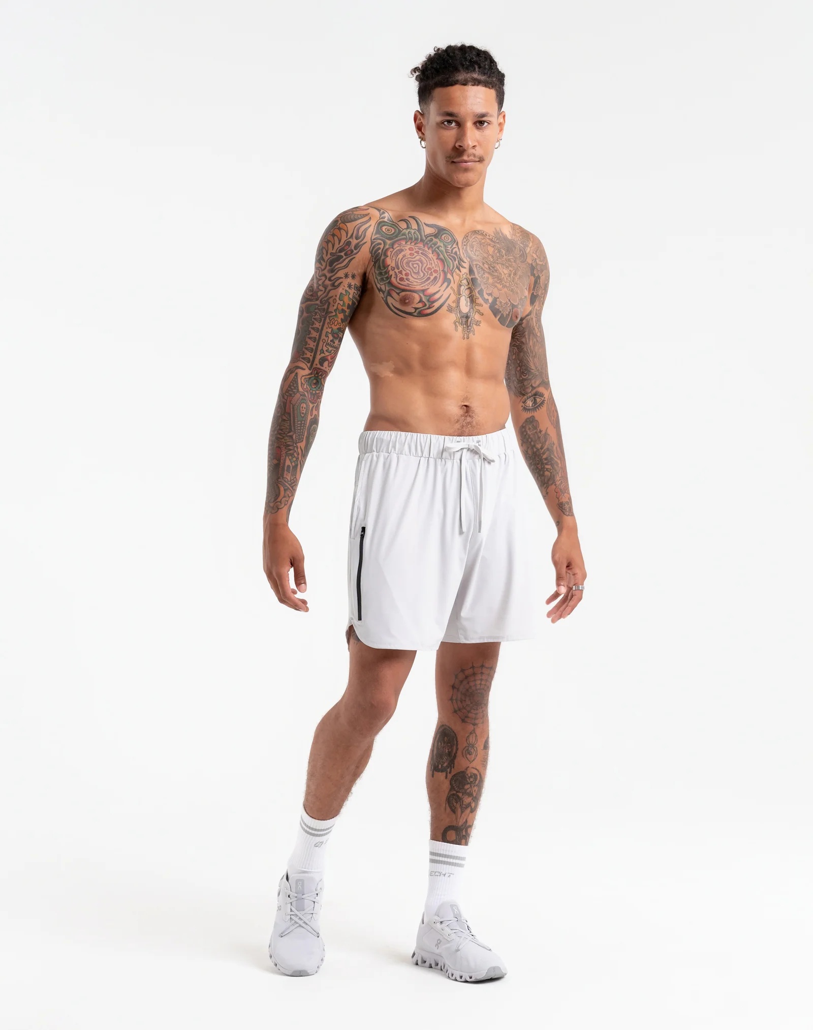 Apex Trainer Shorts - Grey - Image 6