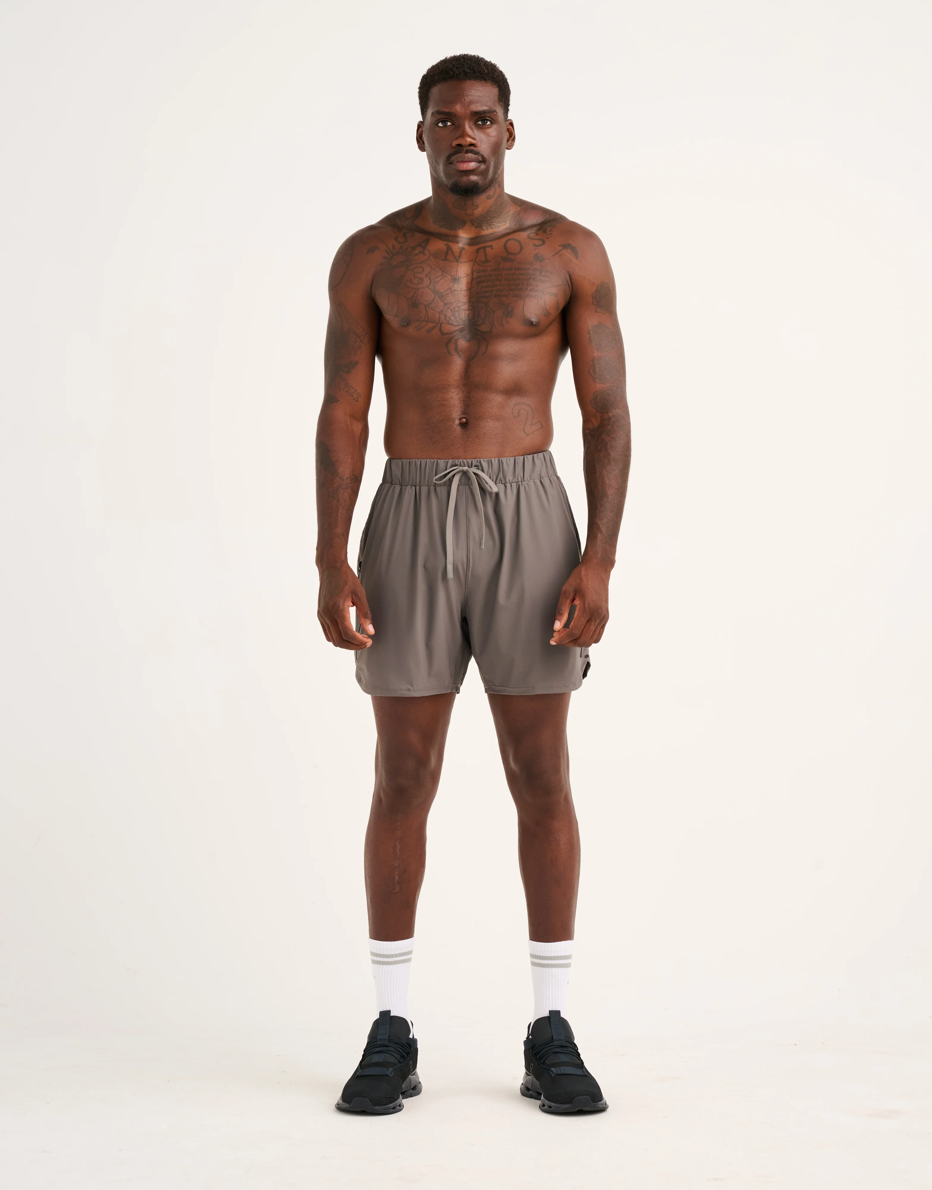 Apex Trainer Shorts - Slate Grey - Image 10