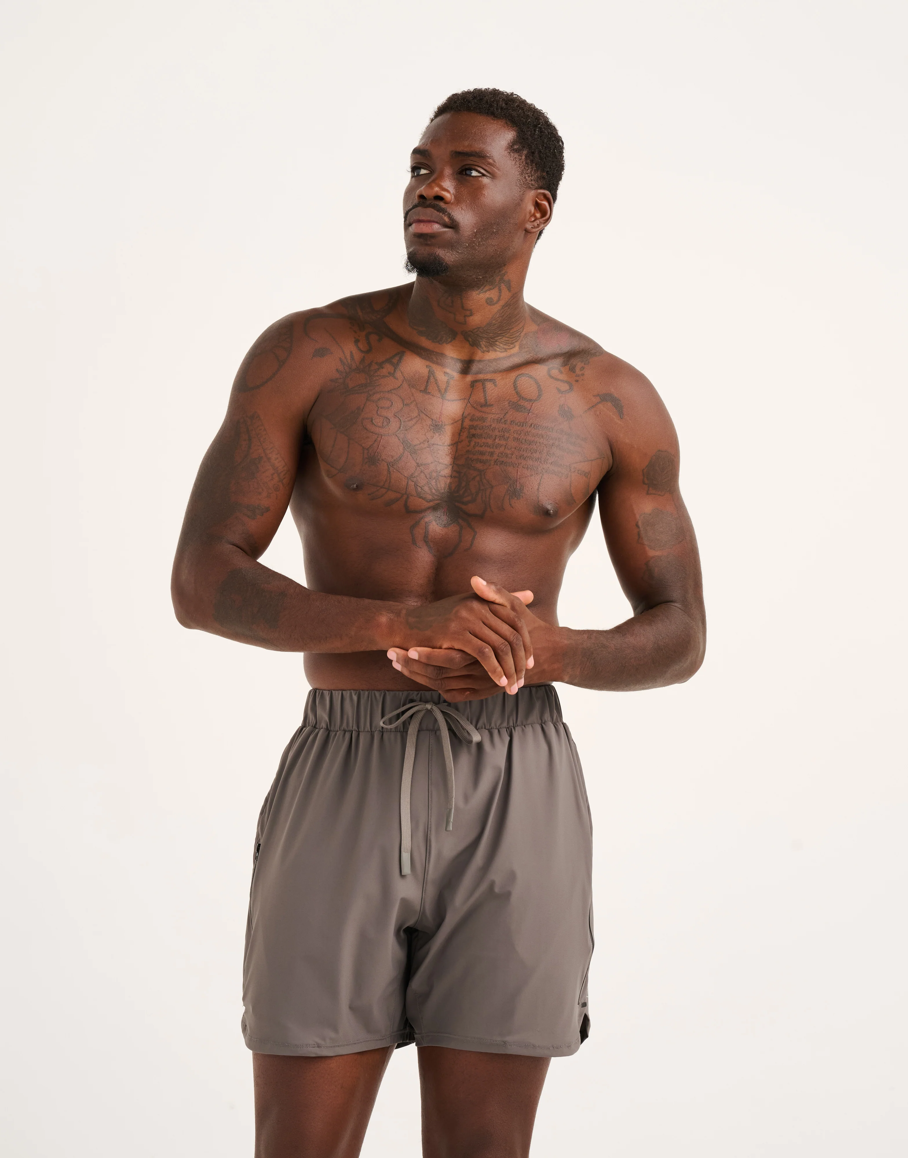 Apex Trainer Shorts - Slate Grey - Image 13
