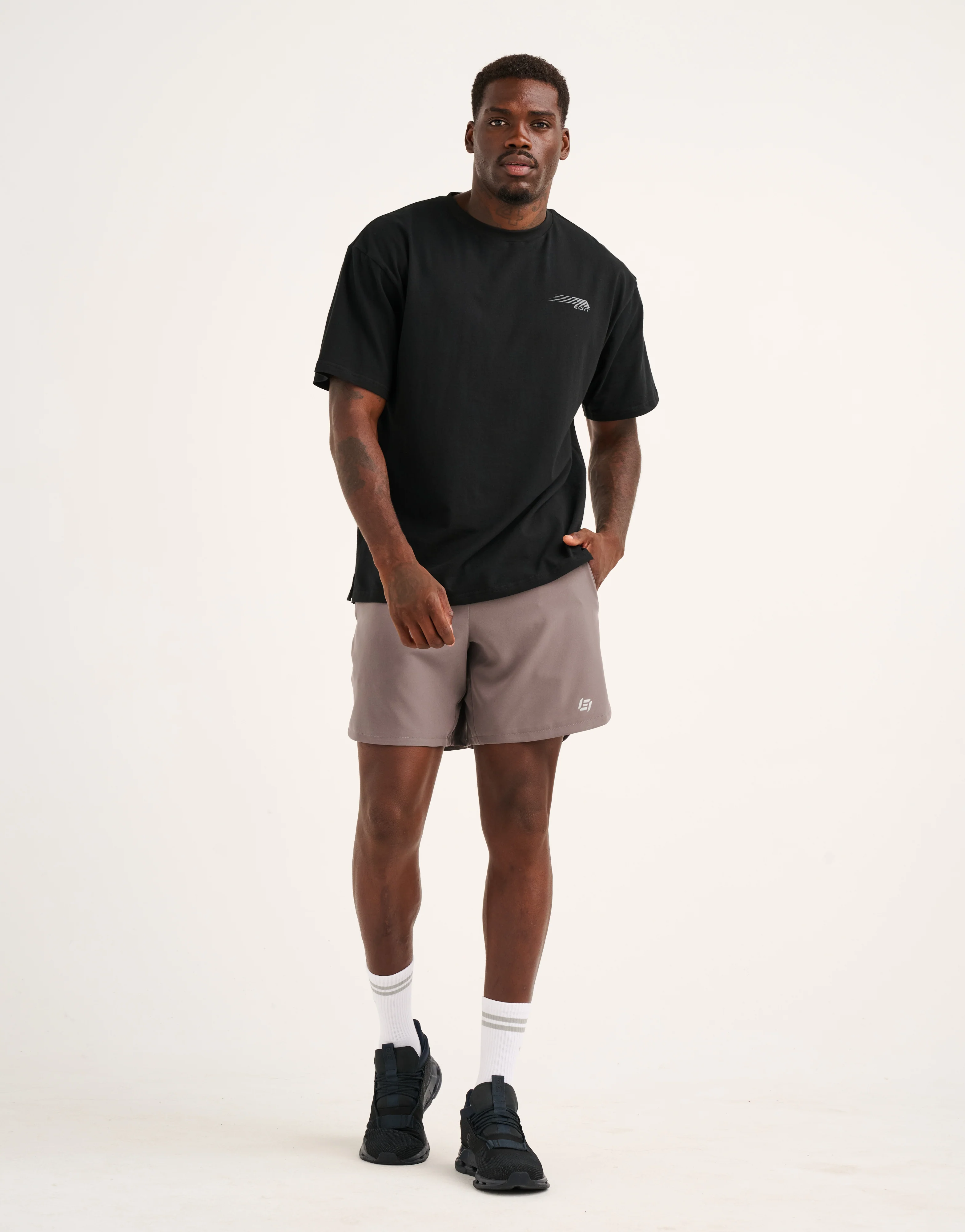 Apex Trainer Shorts - Slate Grey - Image 23