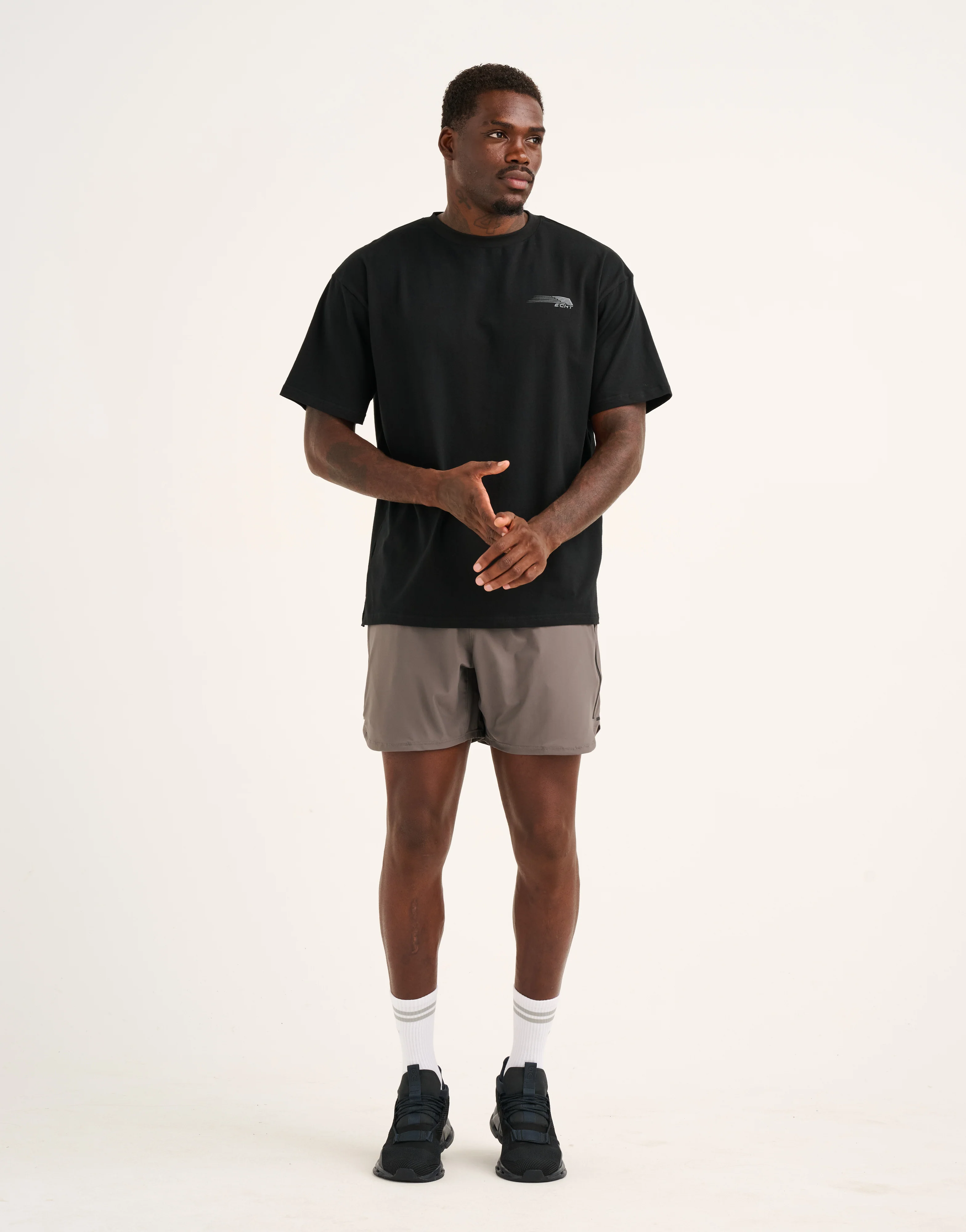 Apex Trainer Shorts - Slate Grey - Image 7