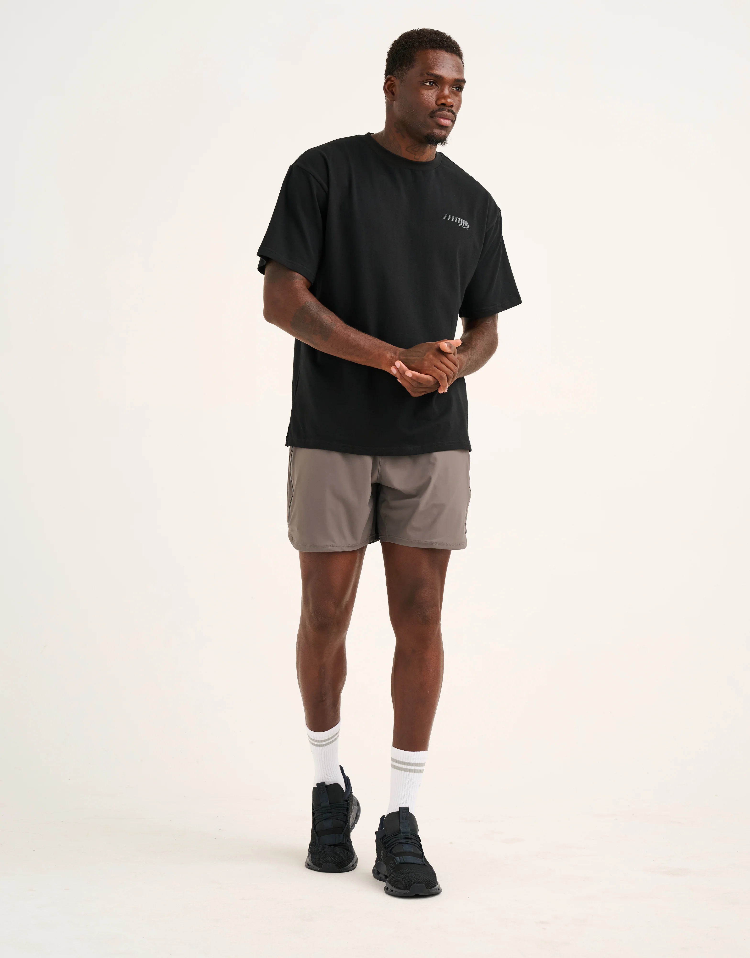 Apex Trainer Shorts - Slate Grey - Image 8