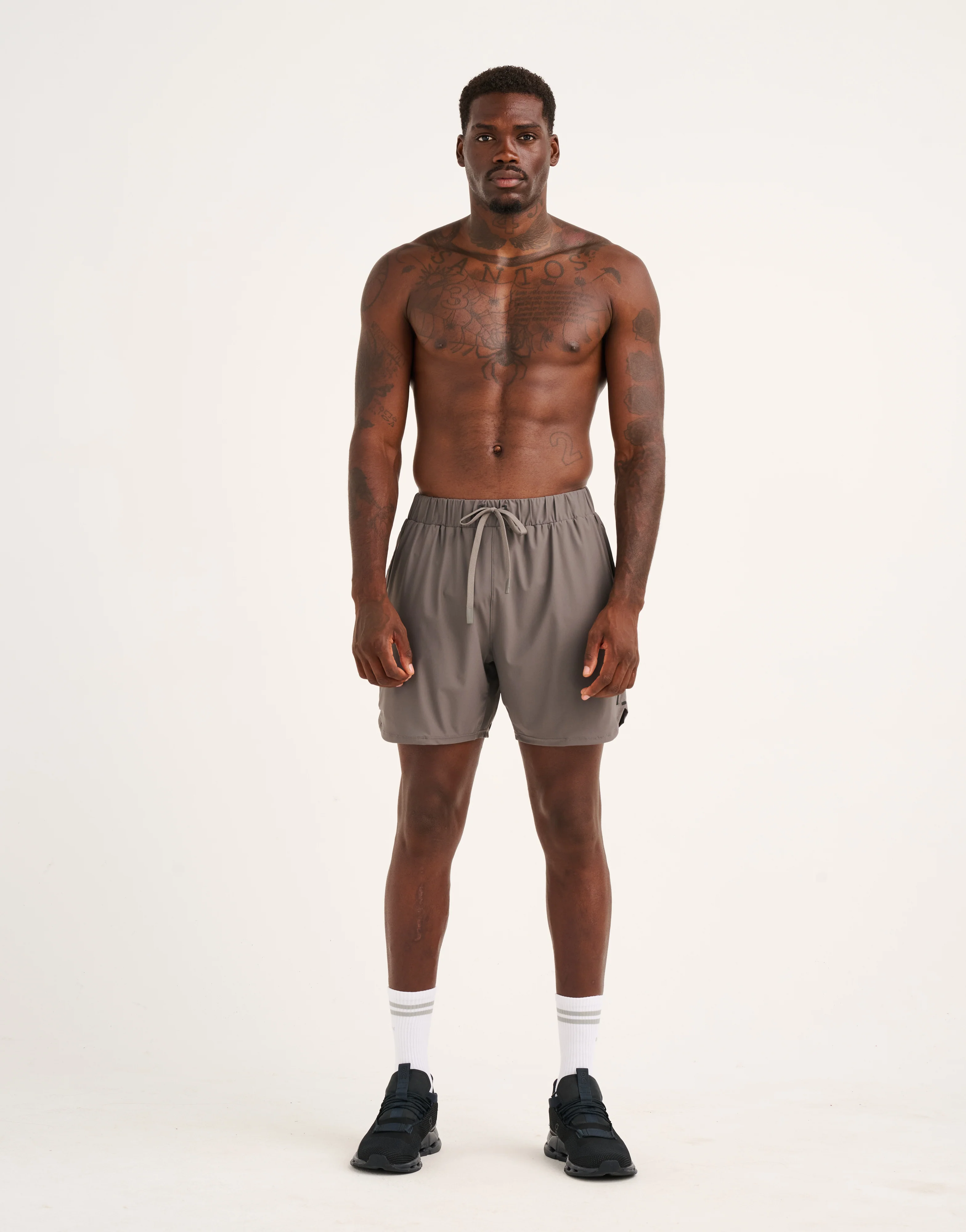 Apex Trainer Shorts - Slate Grey - Image 9
