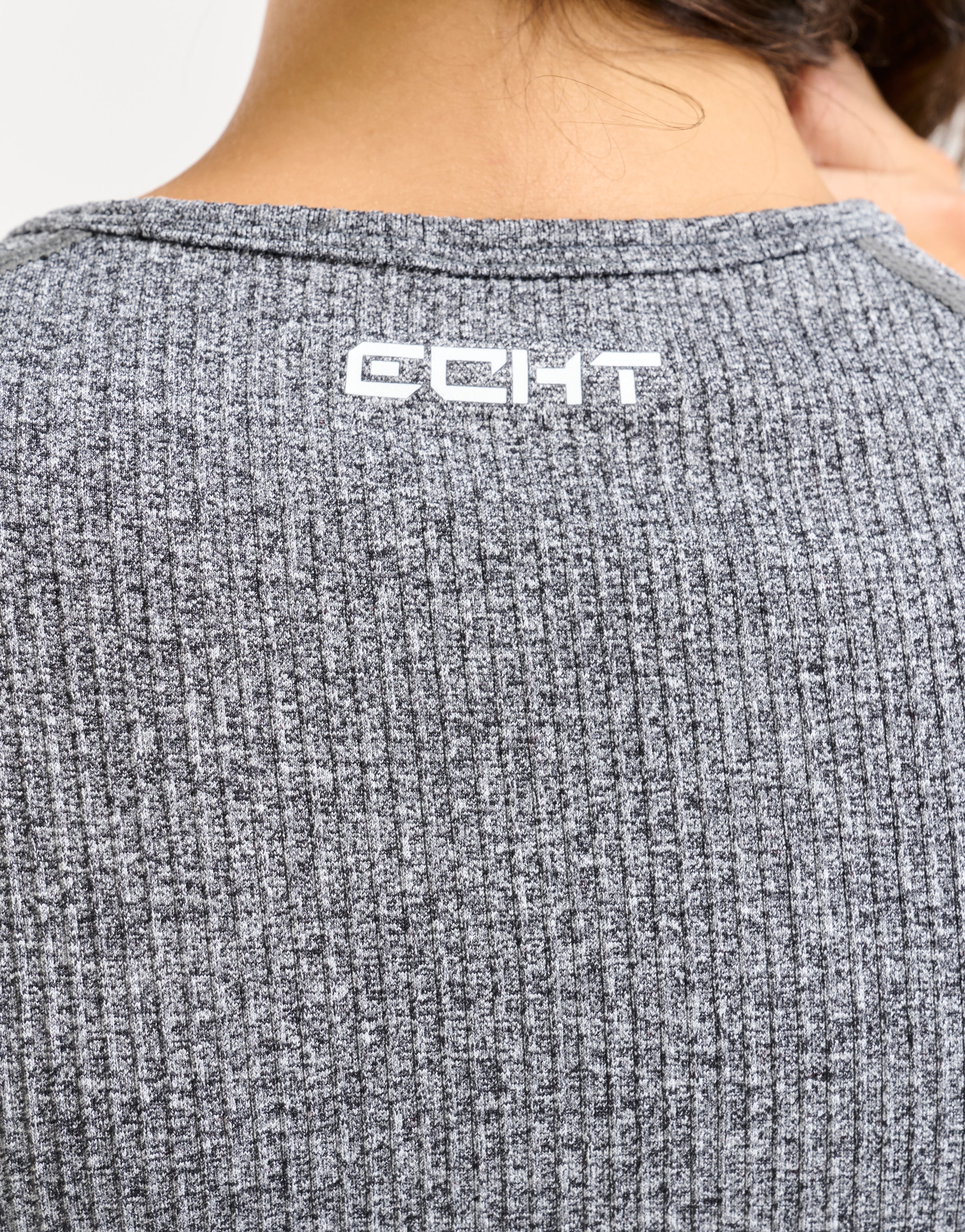 Arise Comfort Cropped Long Sleeve - Charcoal - Image 6