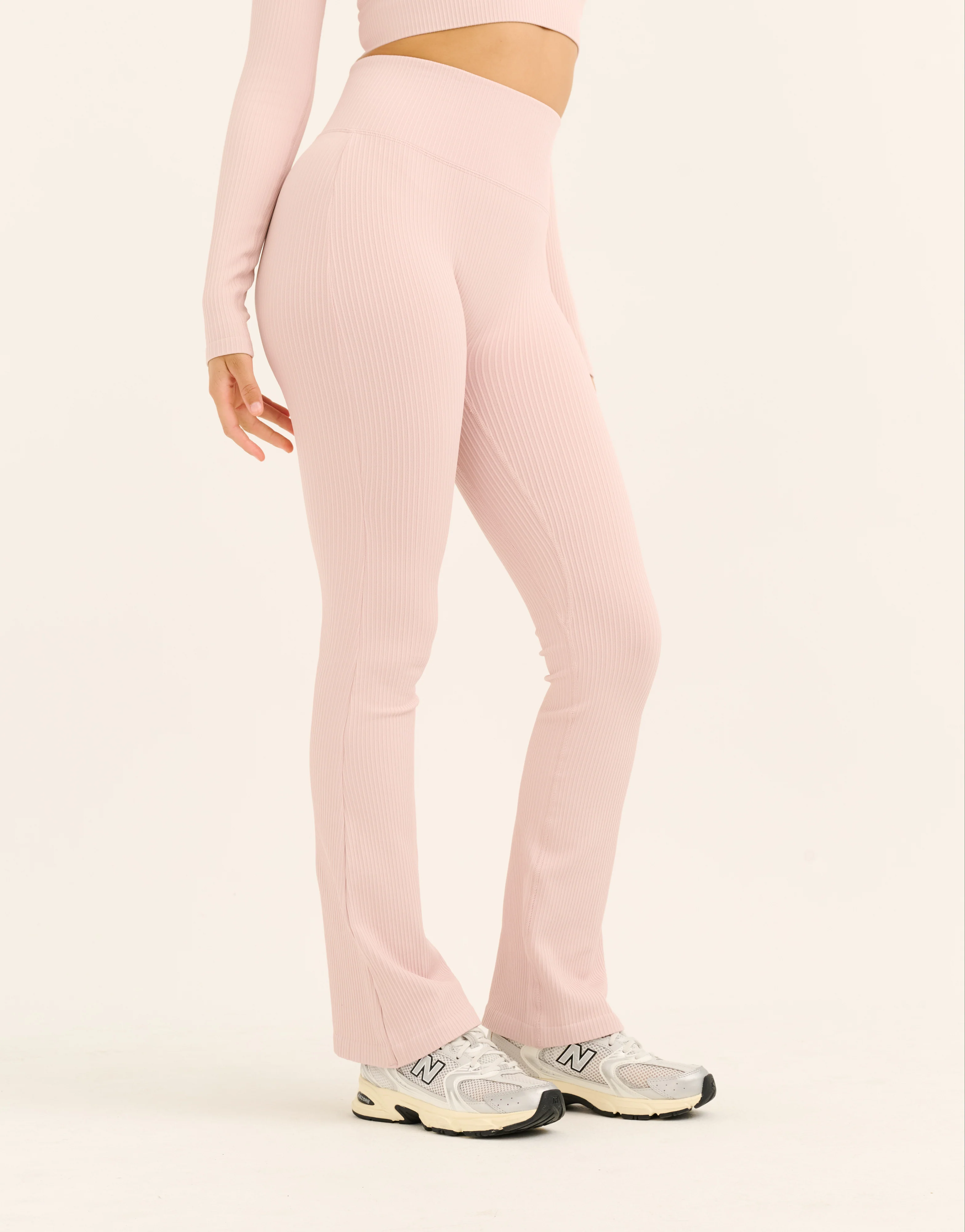 Arise Comfort Flare Leggings V2 - Mauve - Image 6