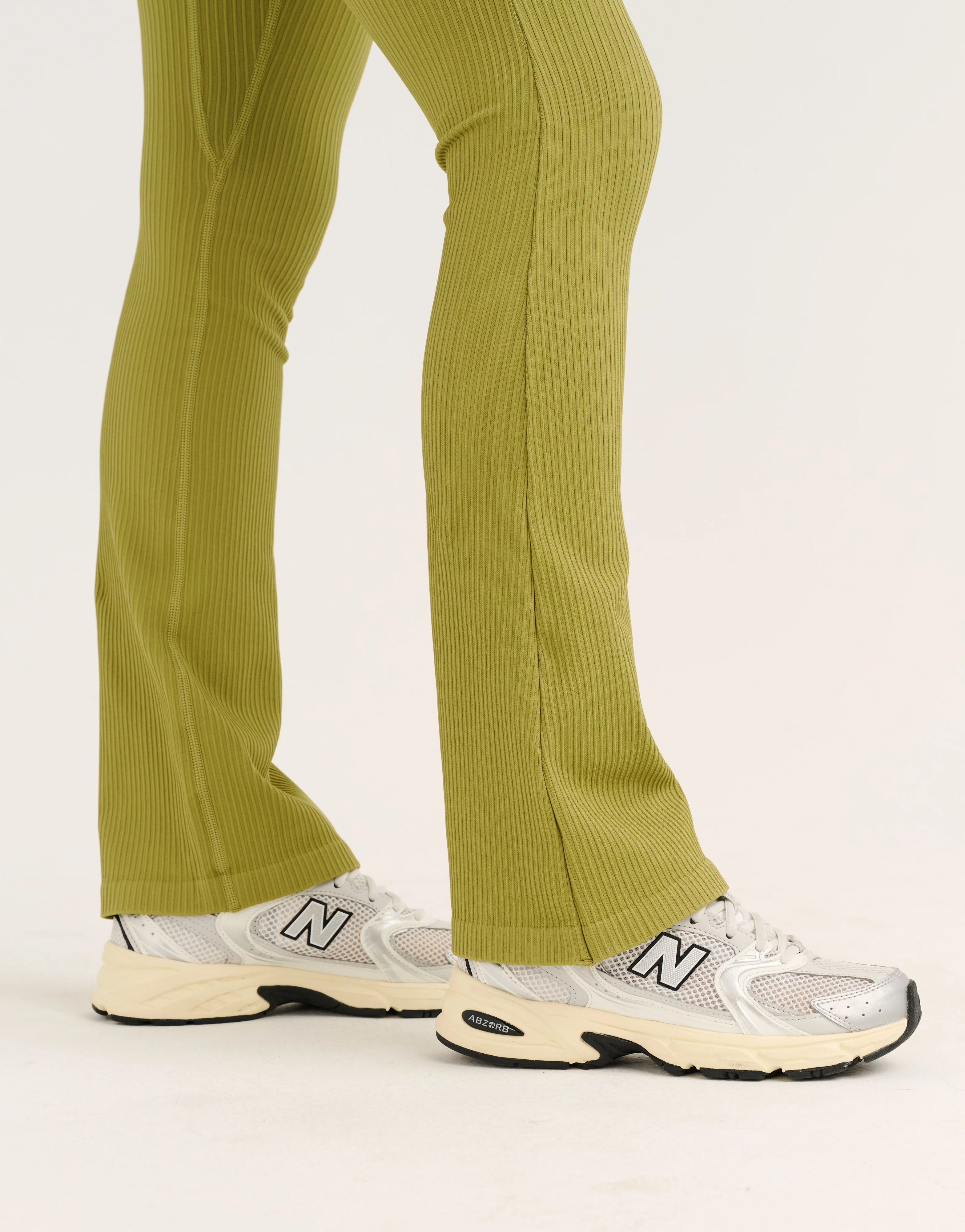 Arise Comfort Flare Leggings V2 - Olive - Image 11