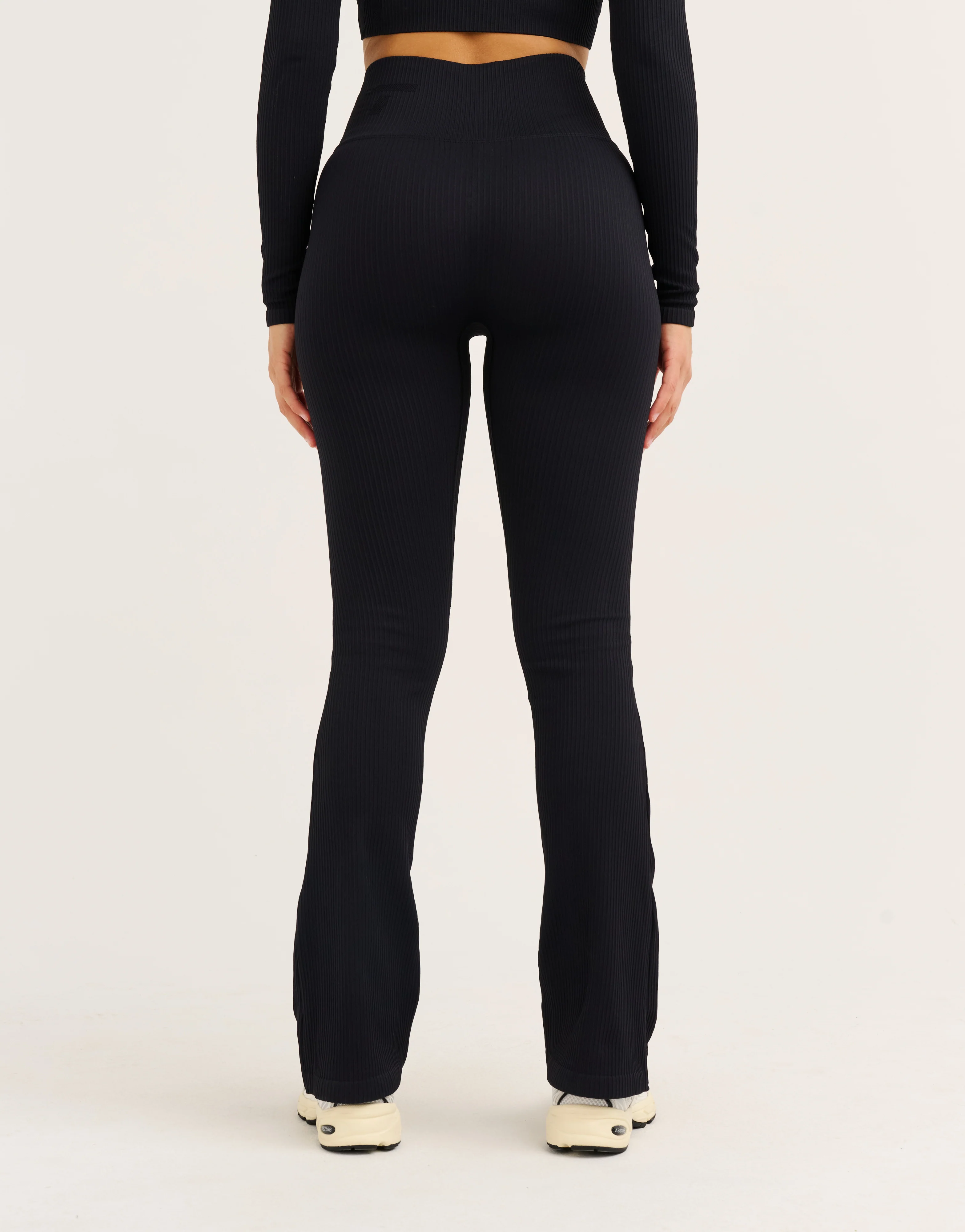 Arise Comfort Flare Leggings V2 - Stealth Black - Image 8