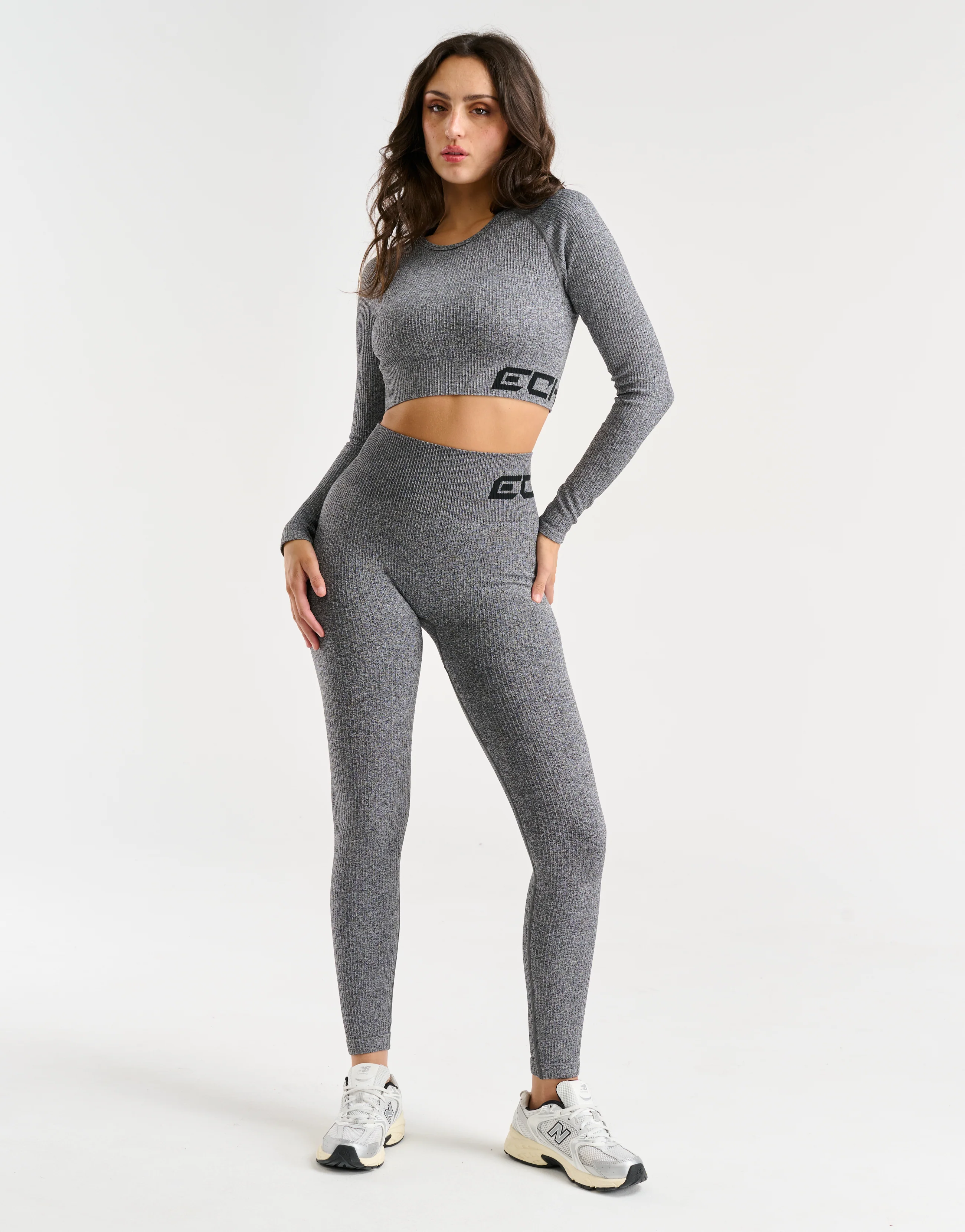Arise Comfort Leggings - Charcoal - Image 3