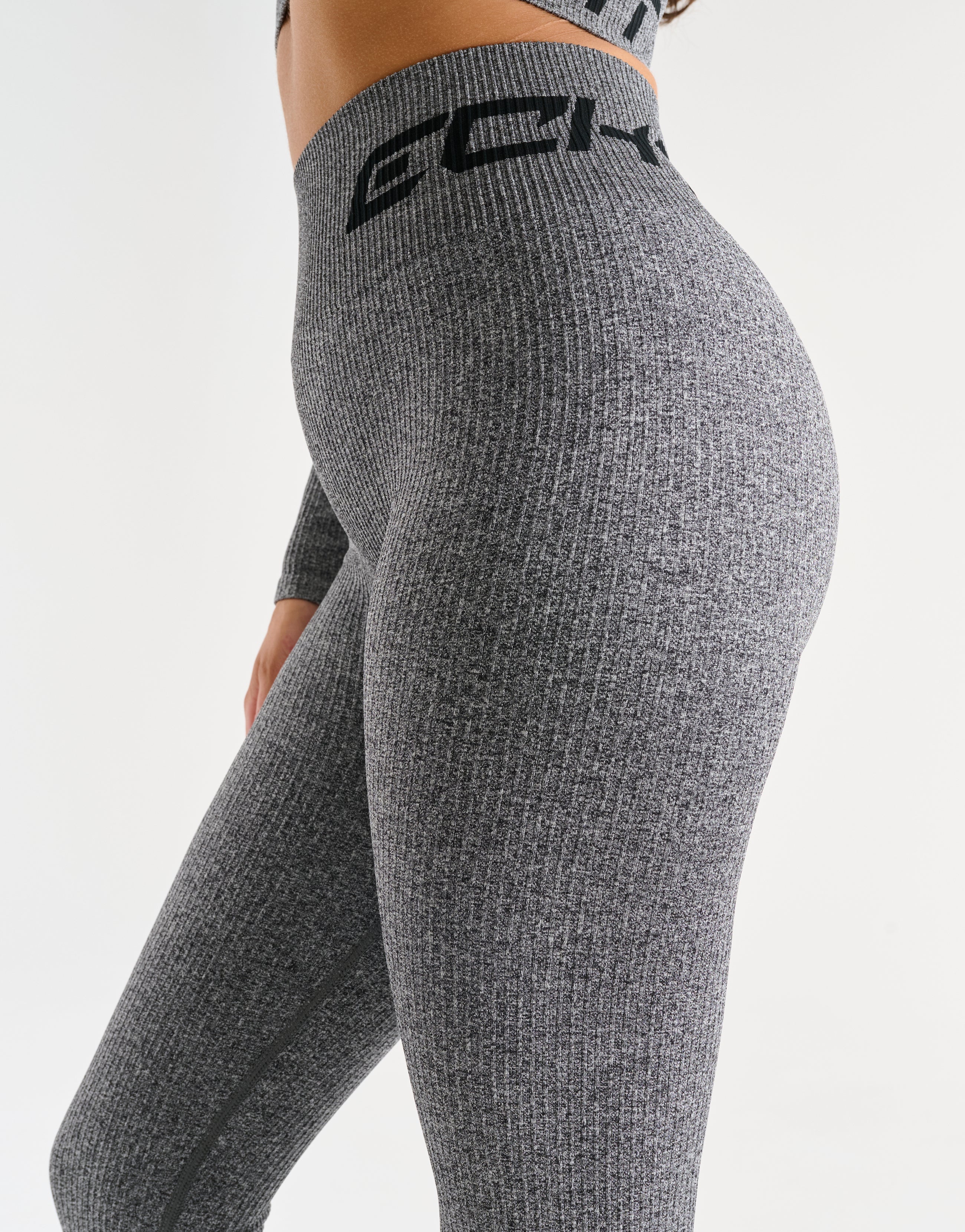 Arise Comfort Leggings - Charcoal - Image 4
