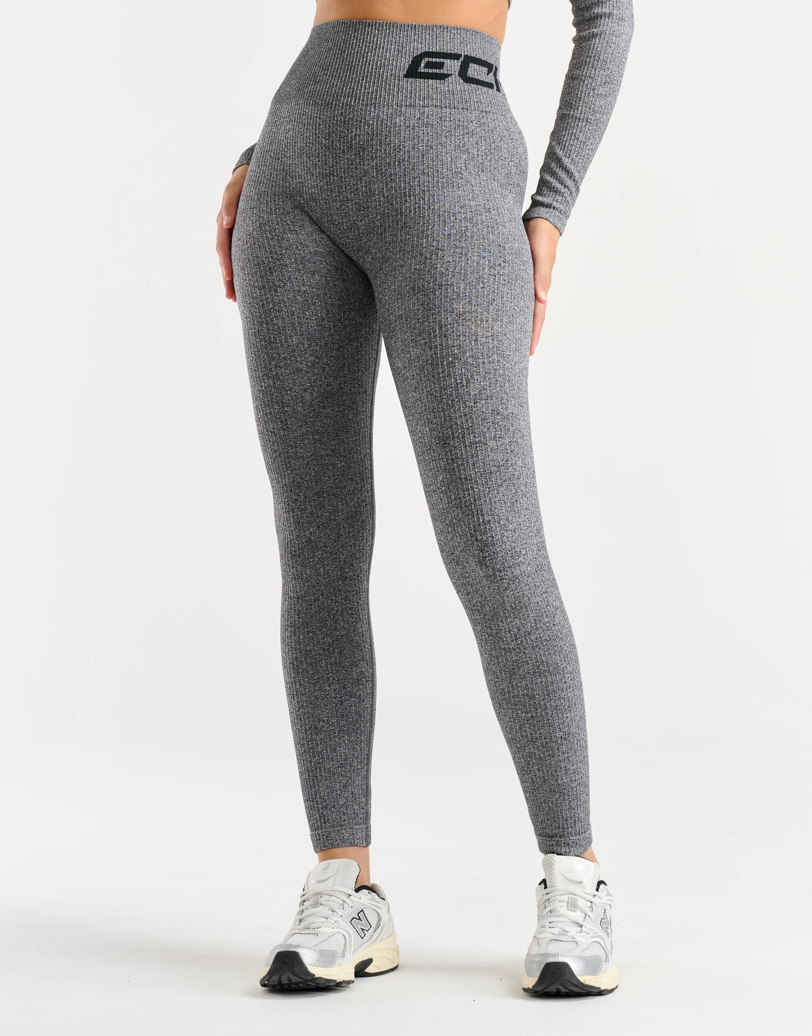 Arise Comfort Leggings - Charcoal - Image 6