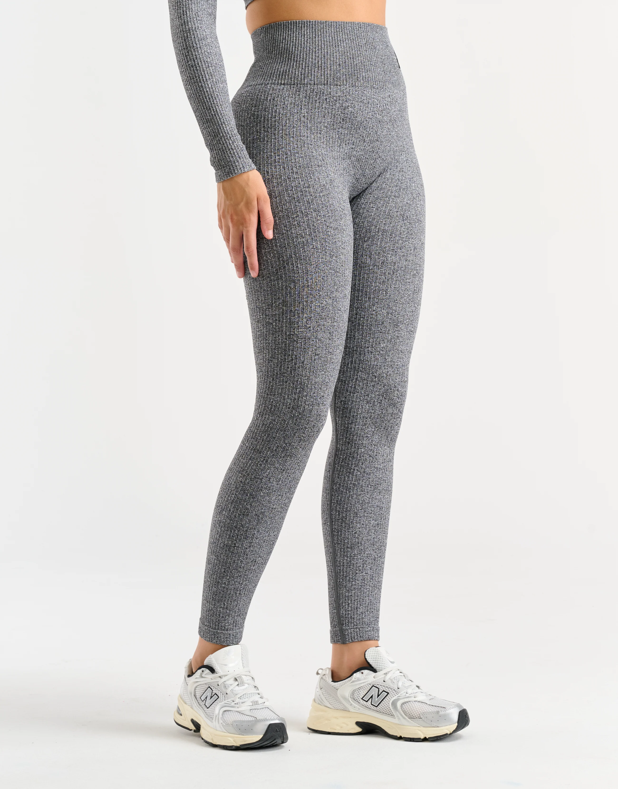 Arise Comfort Leggings - Charcoal - Image 7