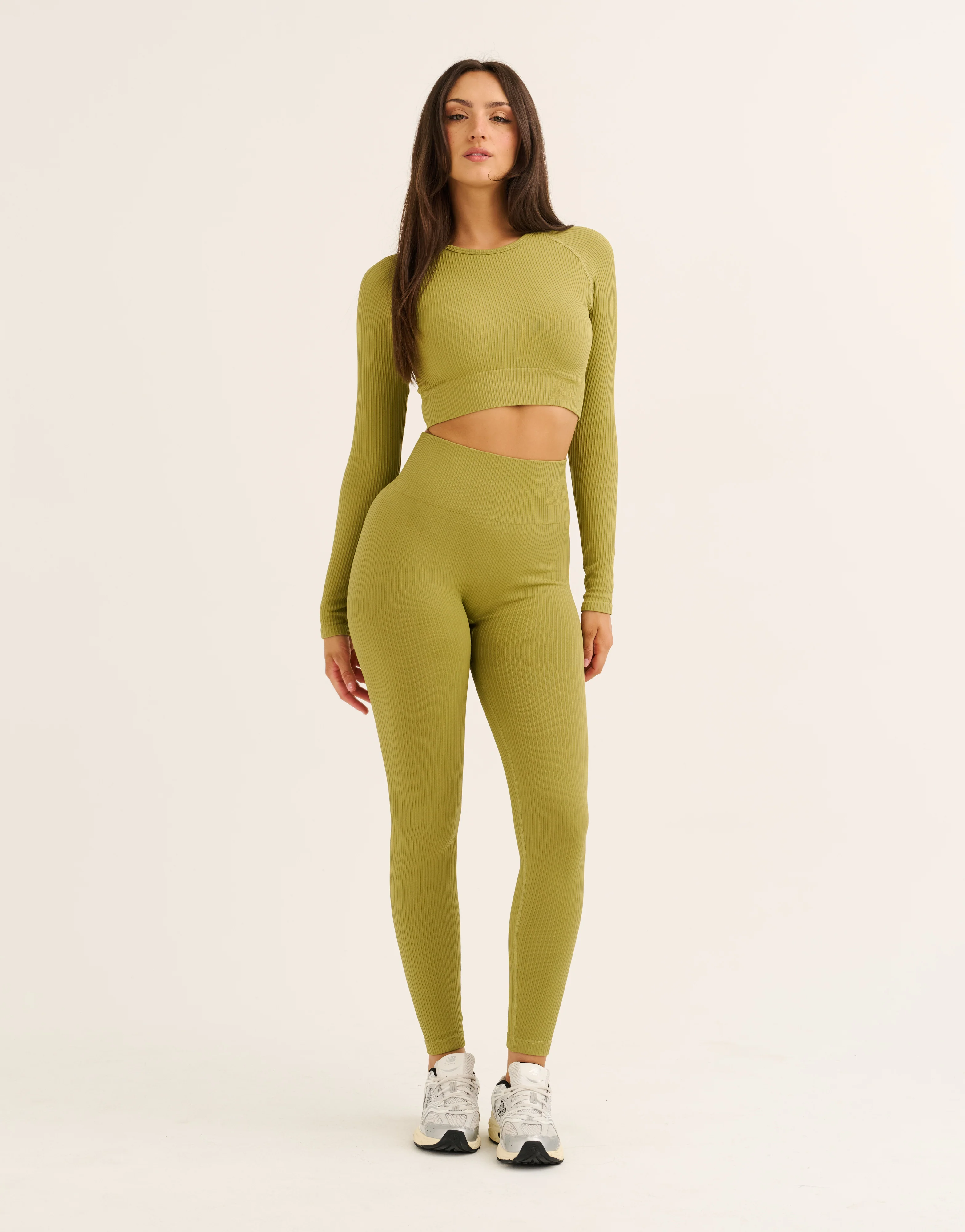 Arise Comfort Leggings V2 - Olive - Image 7