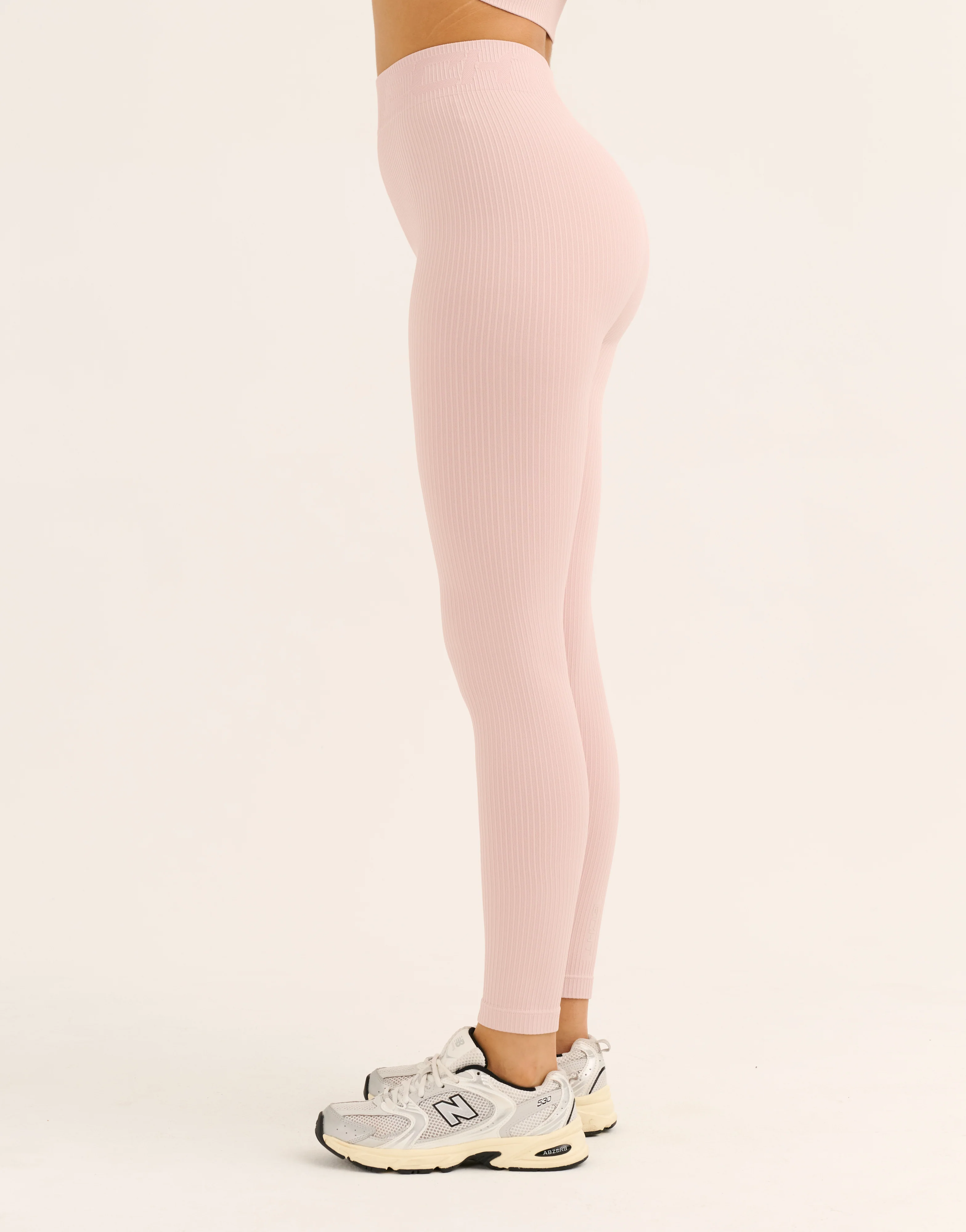 Arise Comfort Mid-Waist Leggings - Mauve - Image 8