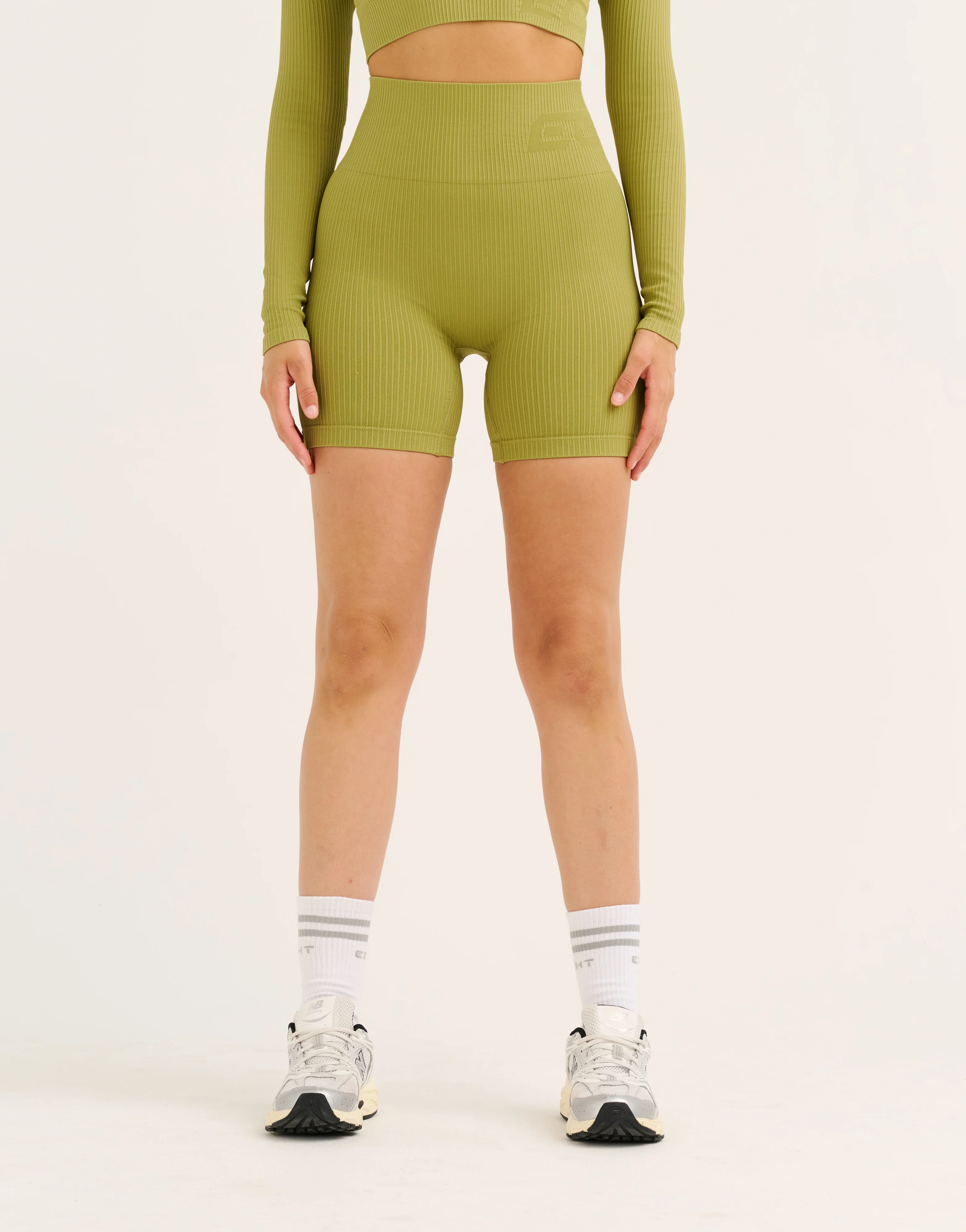 Arise Comfort Shorts V2 - Olive - Image 9