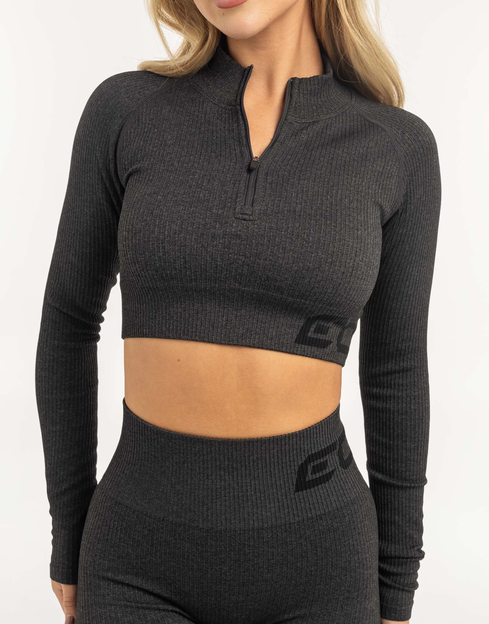 Arise Comfort Zip Long Sleeve - Pirate Black - Image 2