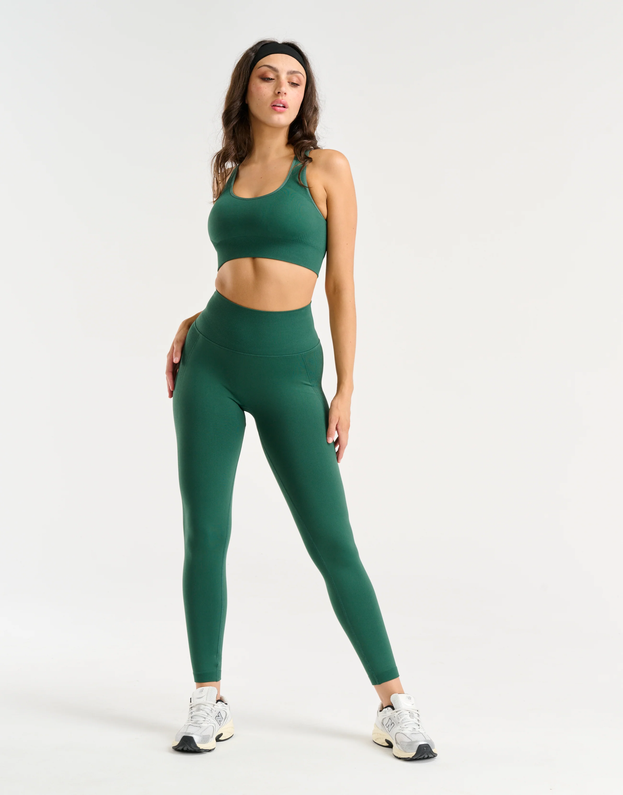 Arise Essential Leggings - Green - Image 8
