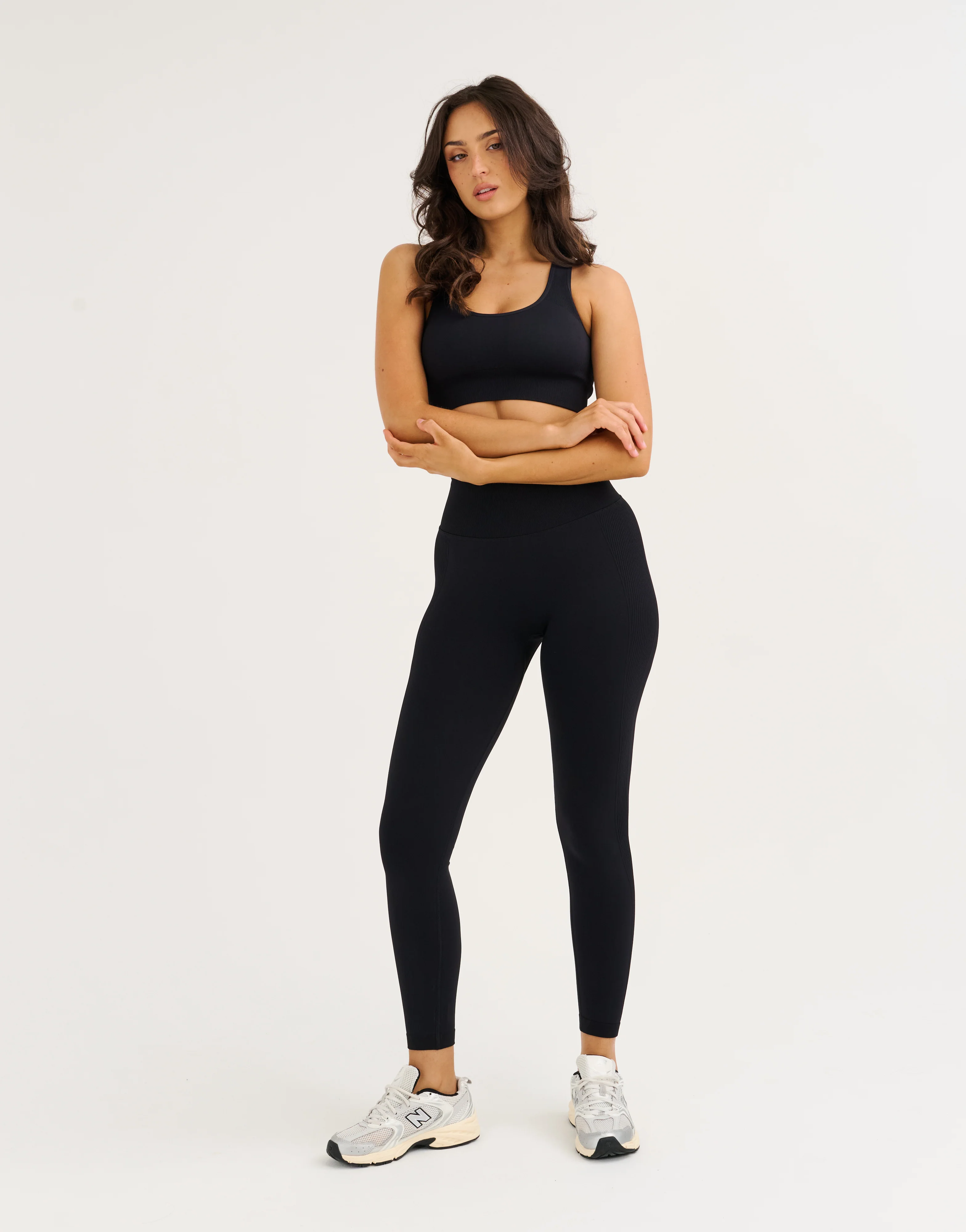 Arise Essential Leggings V2 - Stealth Black - Image 4