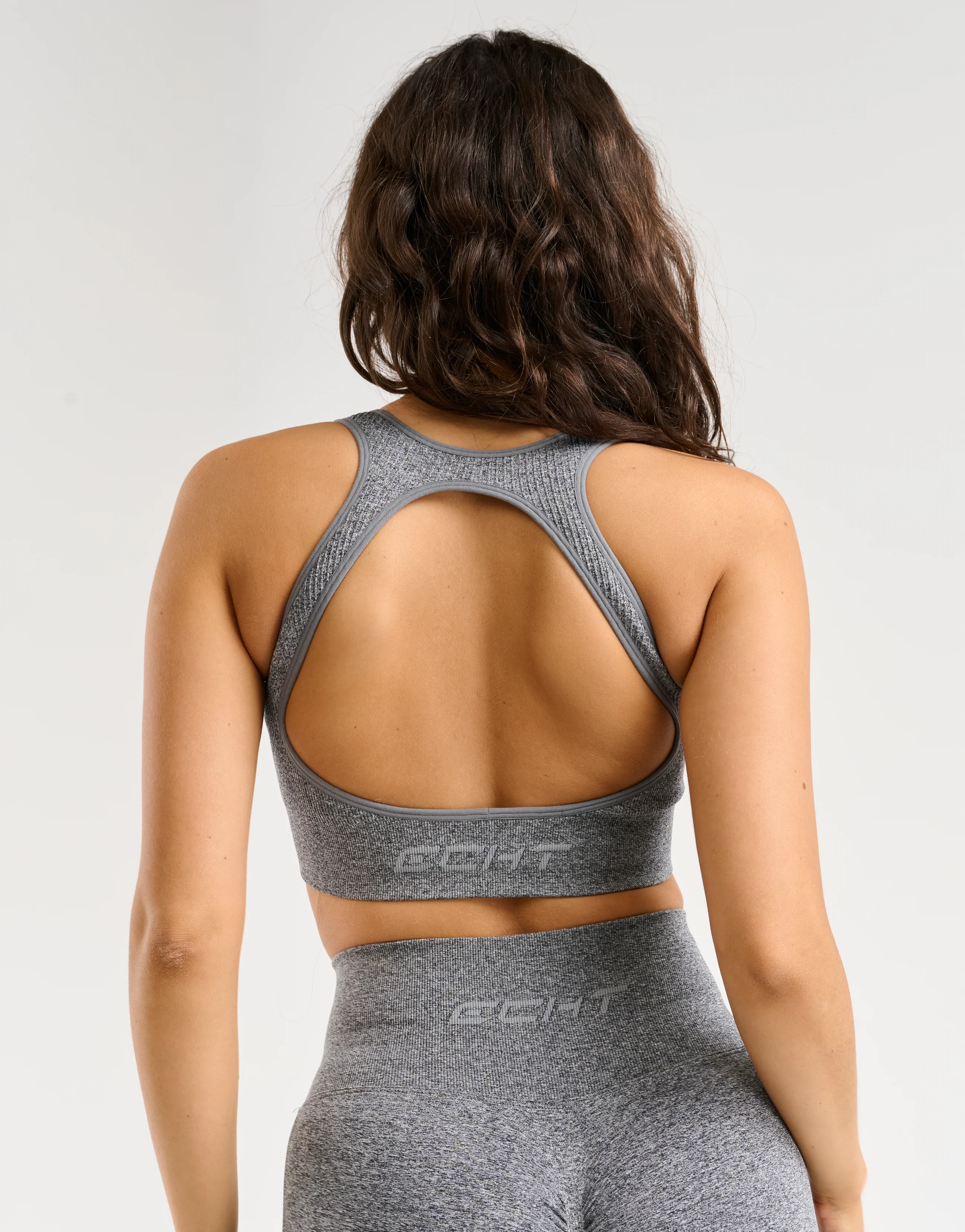 Arise Essential Sports Bra - Charcoal - Image 2