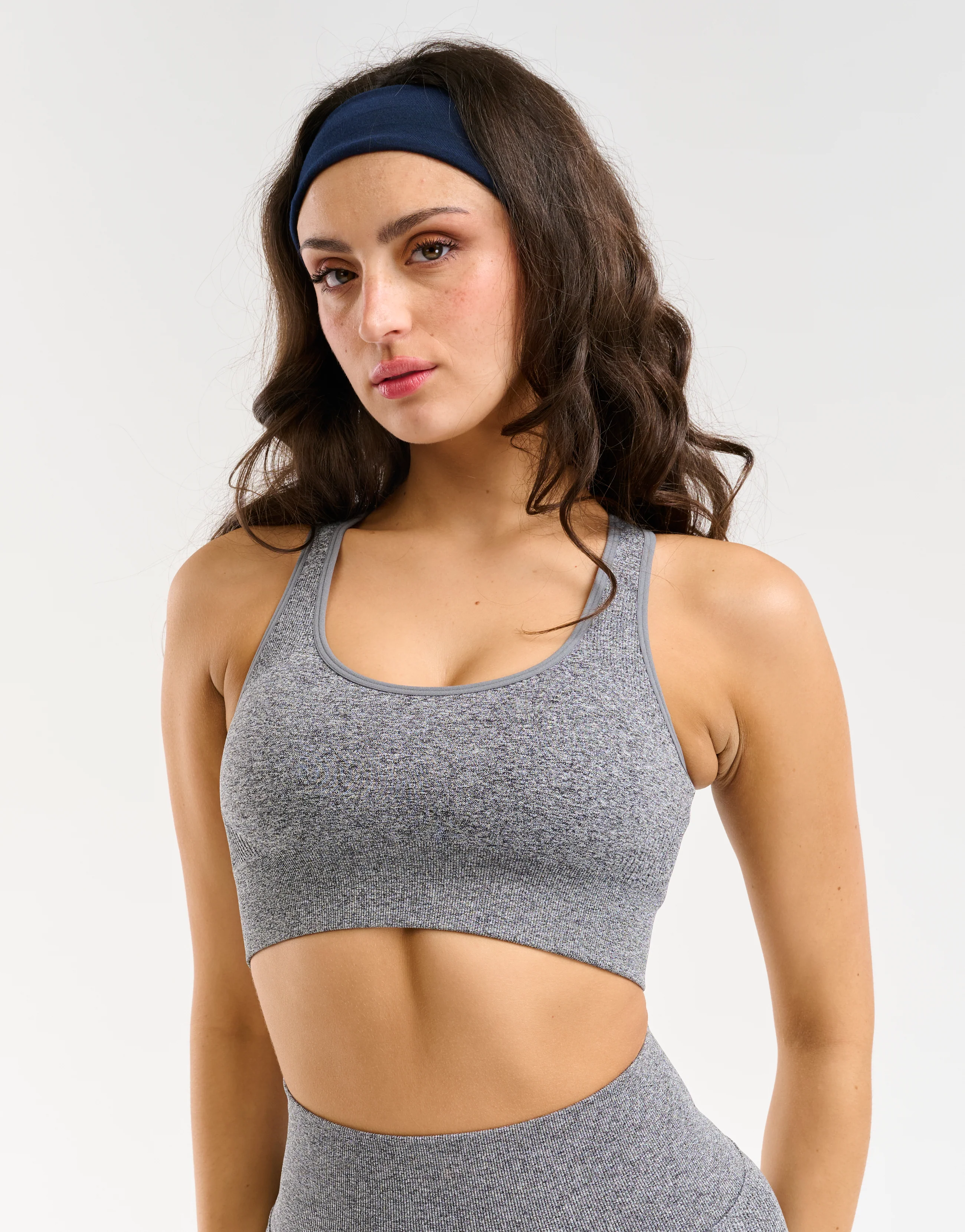 Arise Essential Sports Bra - Charcoal - Image 5