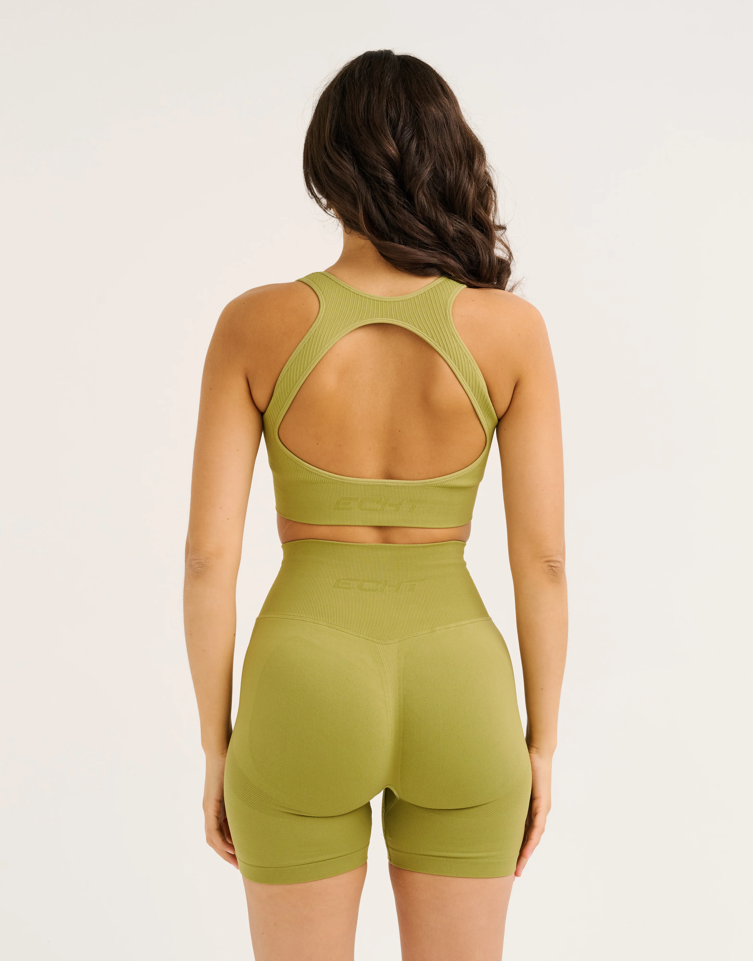 Arise Essential Sports Bra - Olive - Image 4