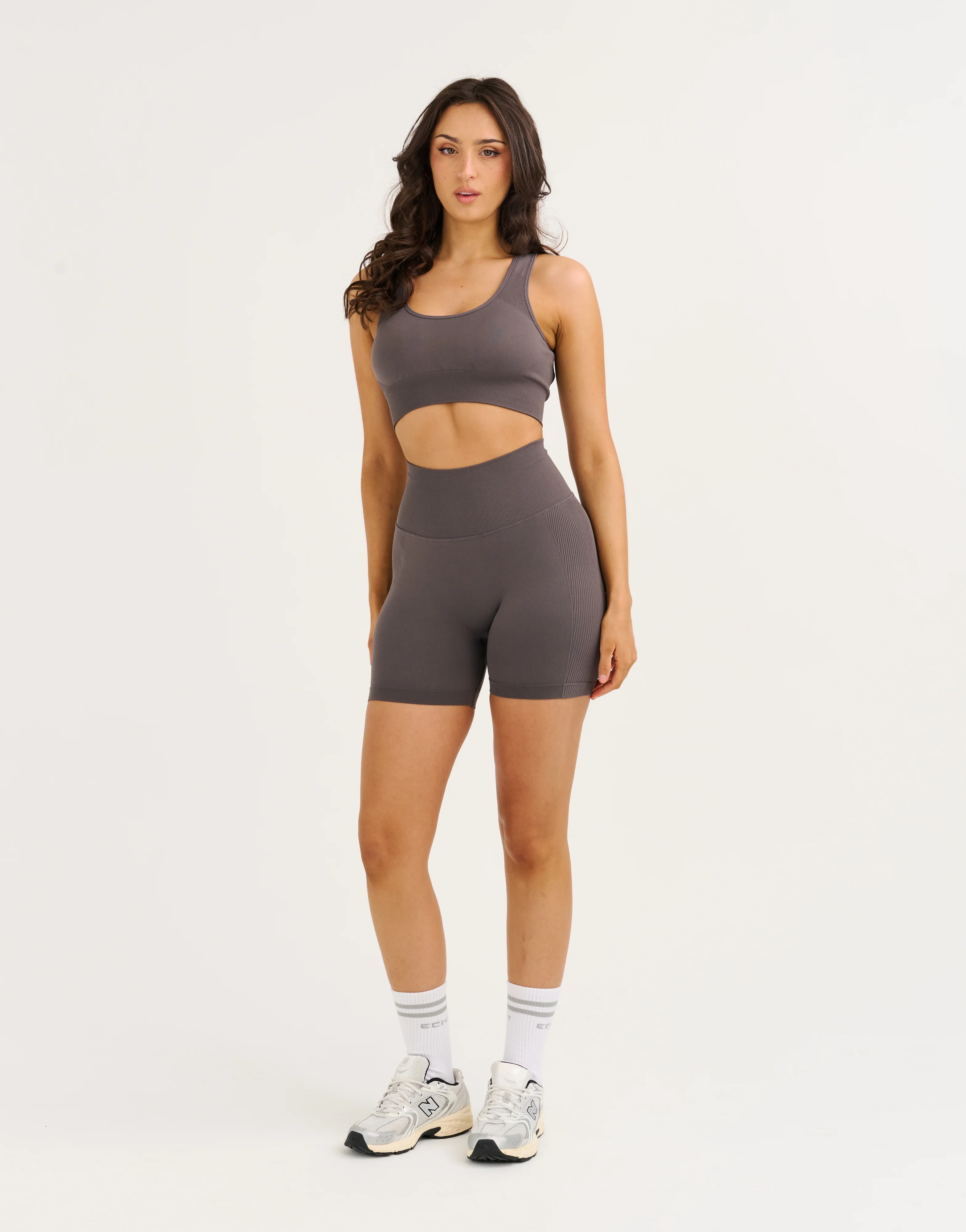 Arise Essential Sports Bra - Slate Grey - Image 5