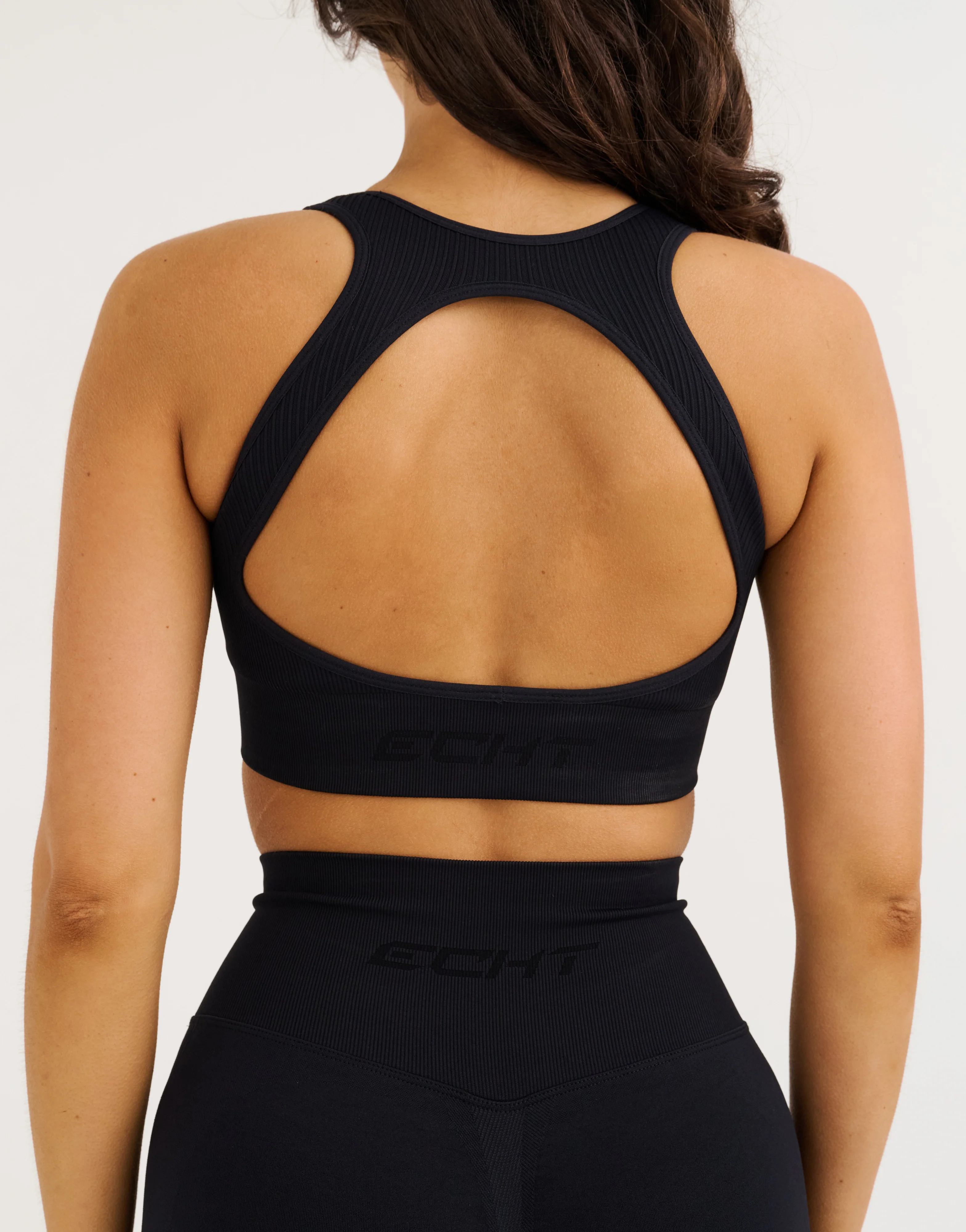Arise Essential Sports Bra - Stealth Black - Image 6
