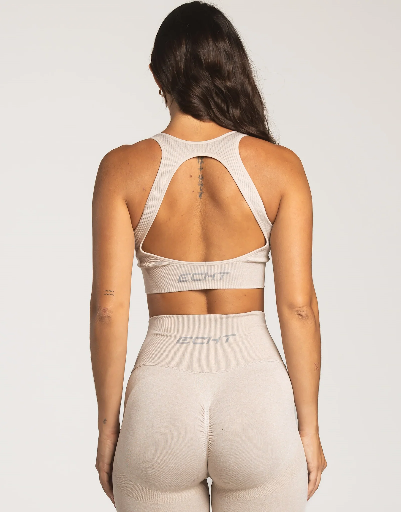 Arise Seamless Essential Sports Bra - Biscuit - Image 3