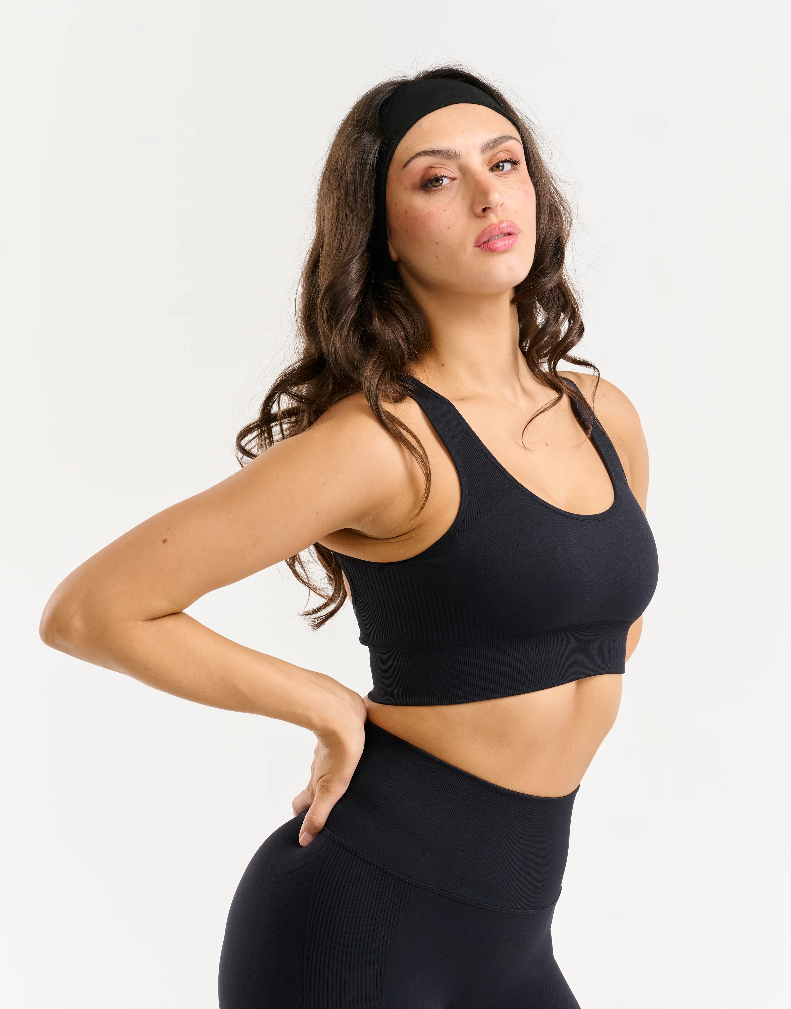 Arise Essential Sports Bra - Black - Image 8
