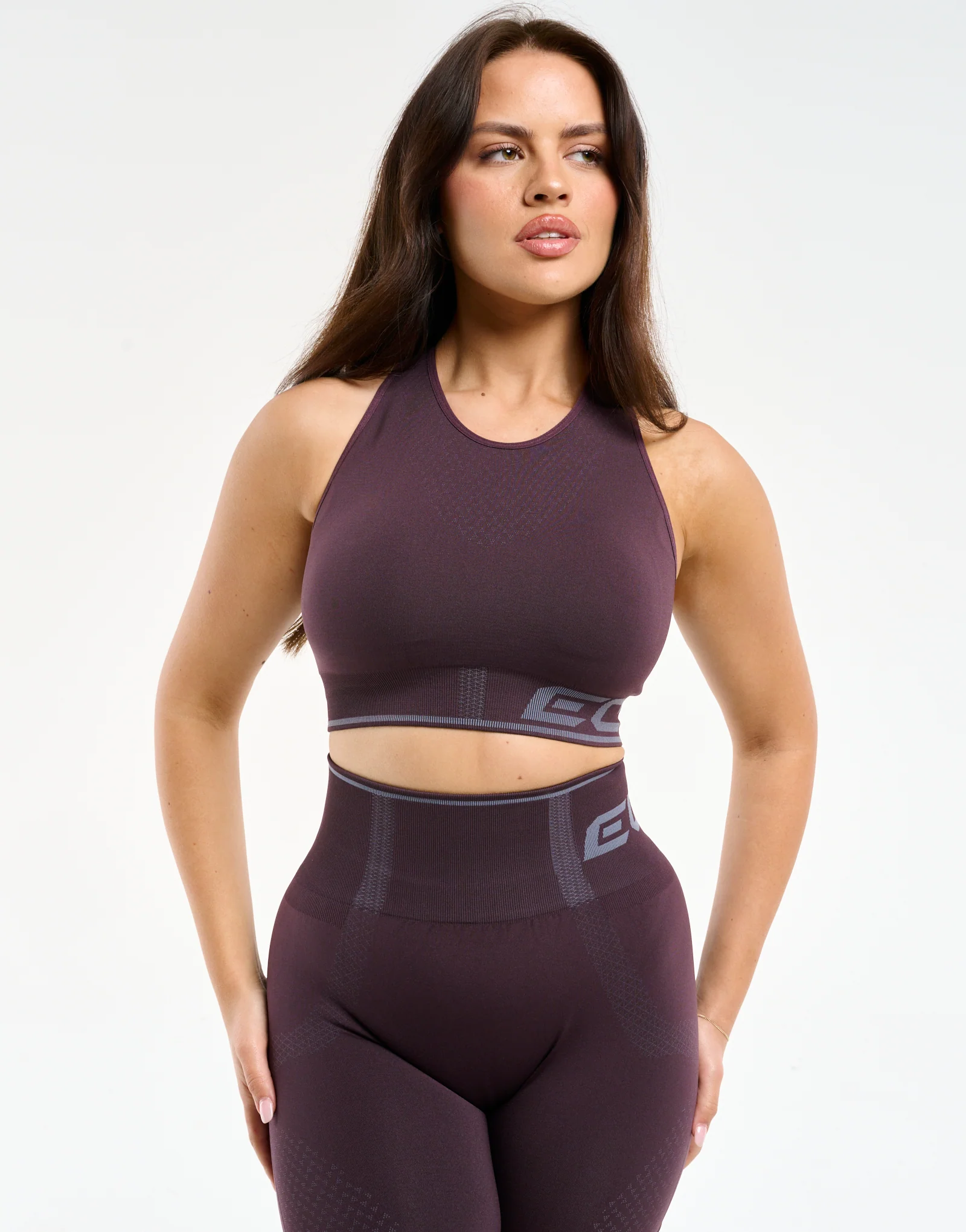 Arise Return Sports Bra - Plum Purple - Image 2