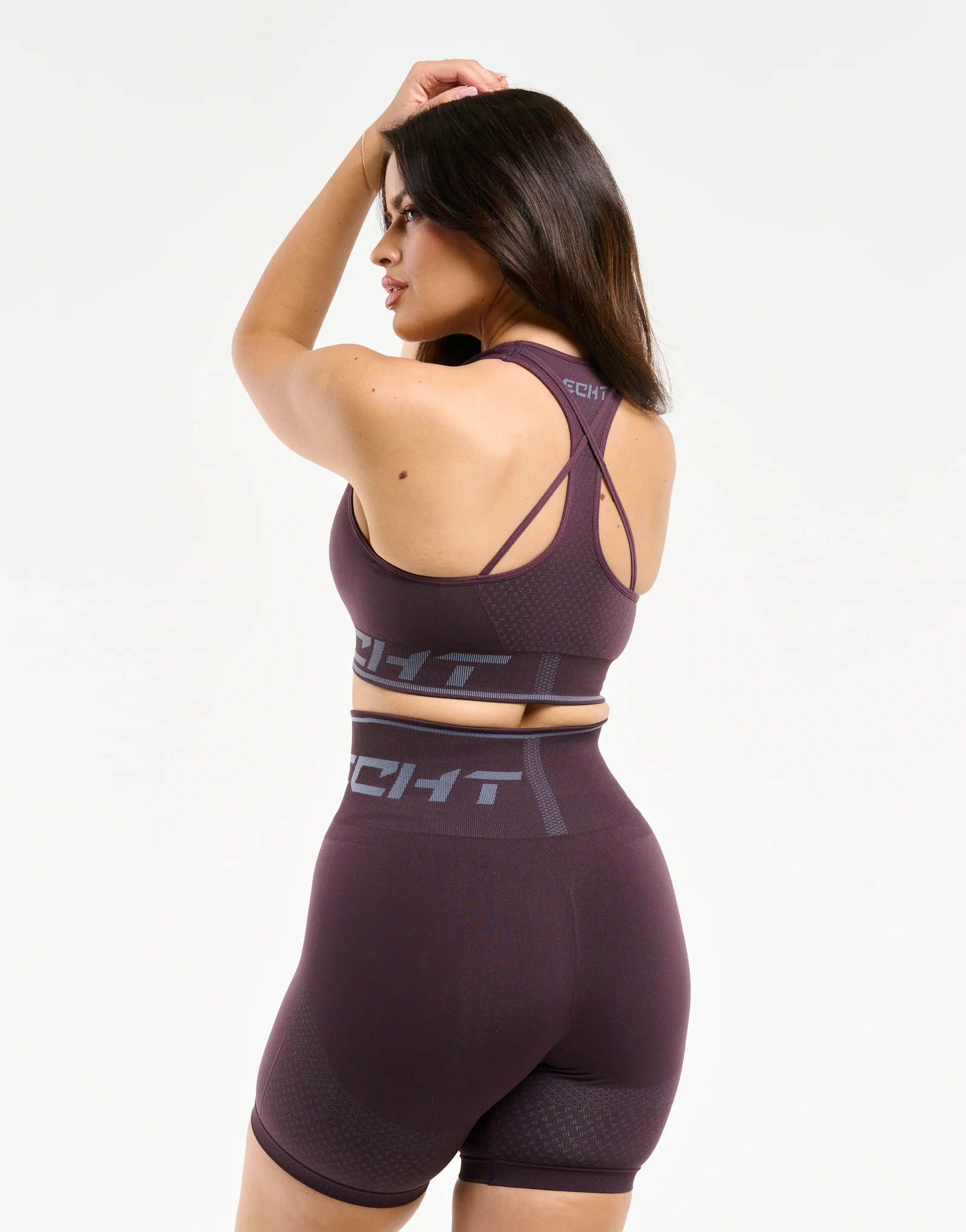 Arise Return Sports Bra - Plum Purple - Image 9