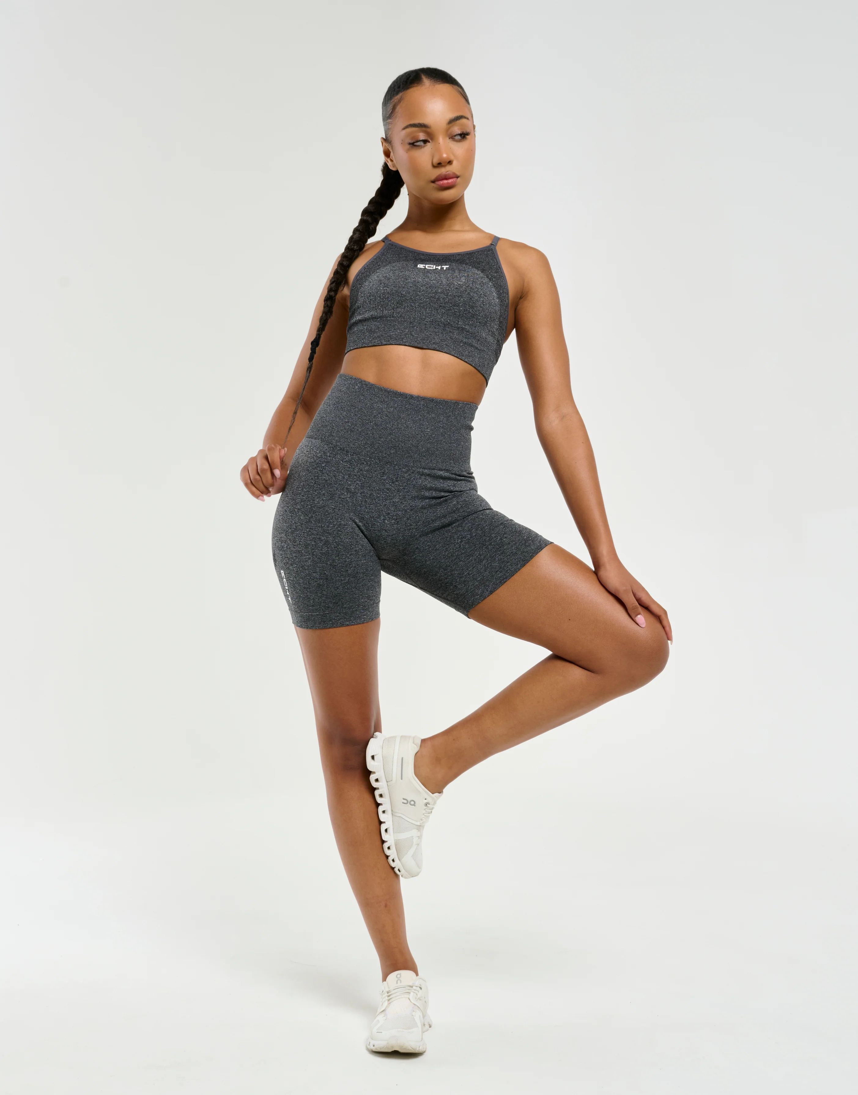 Arise Key High-Performance Shorts - Charcoal - Image 5