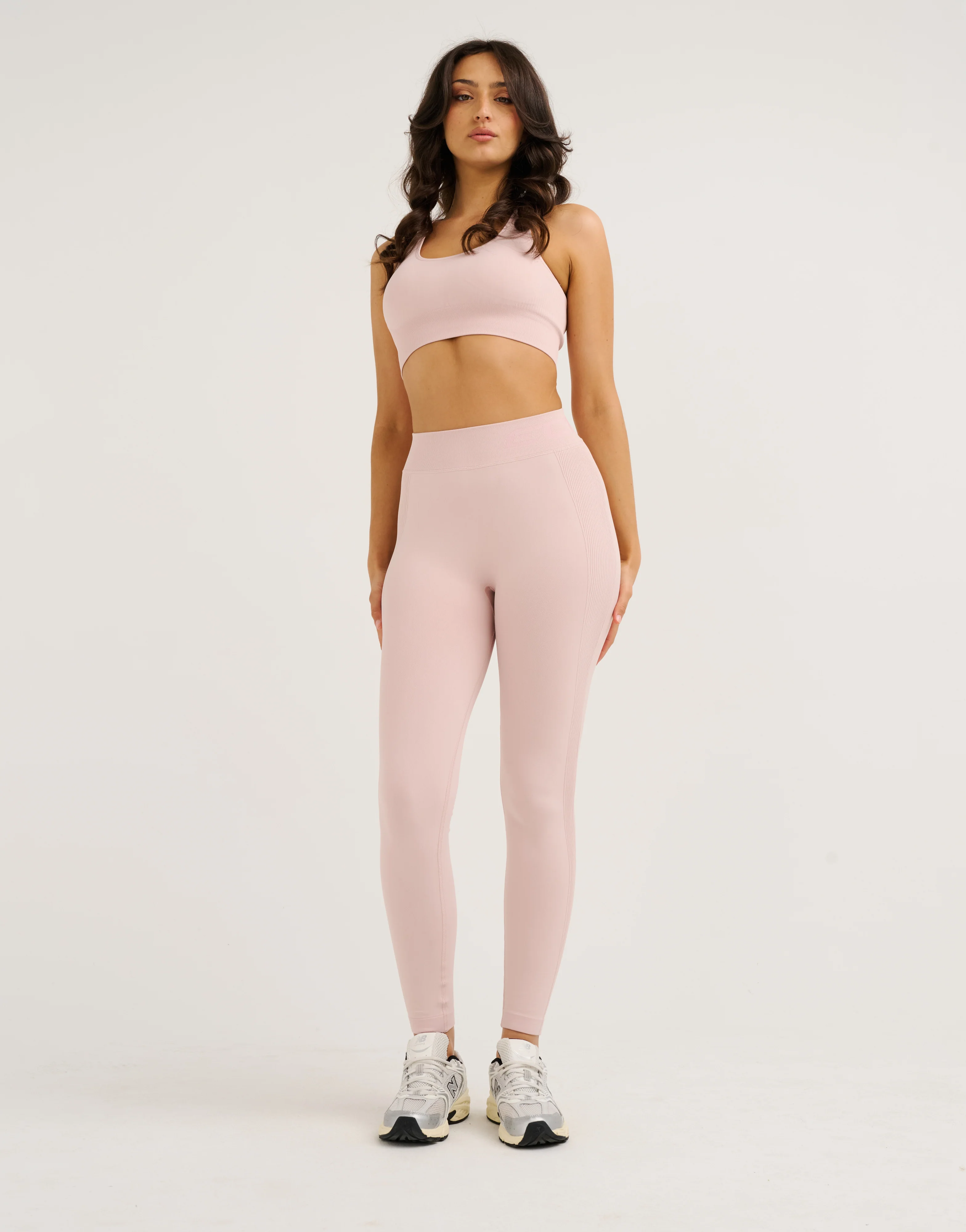 Arise Scrunch Mid-Waist Leggings - Mauve - Image 6