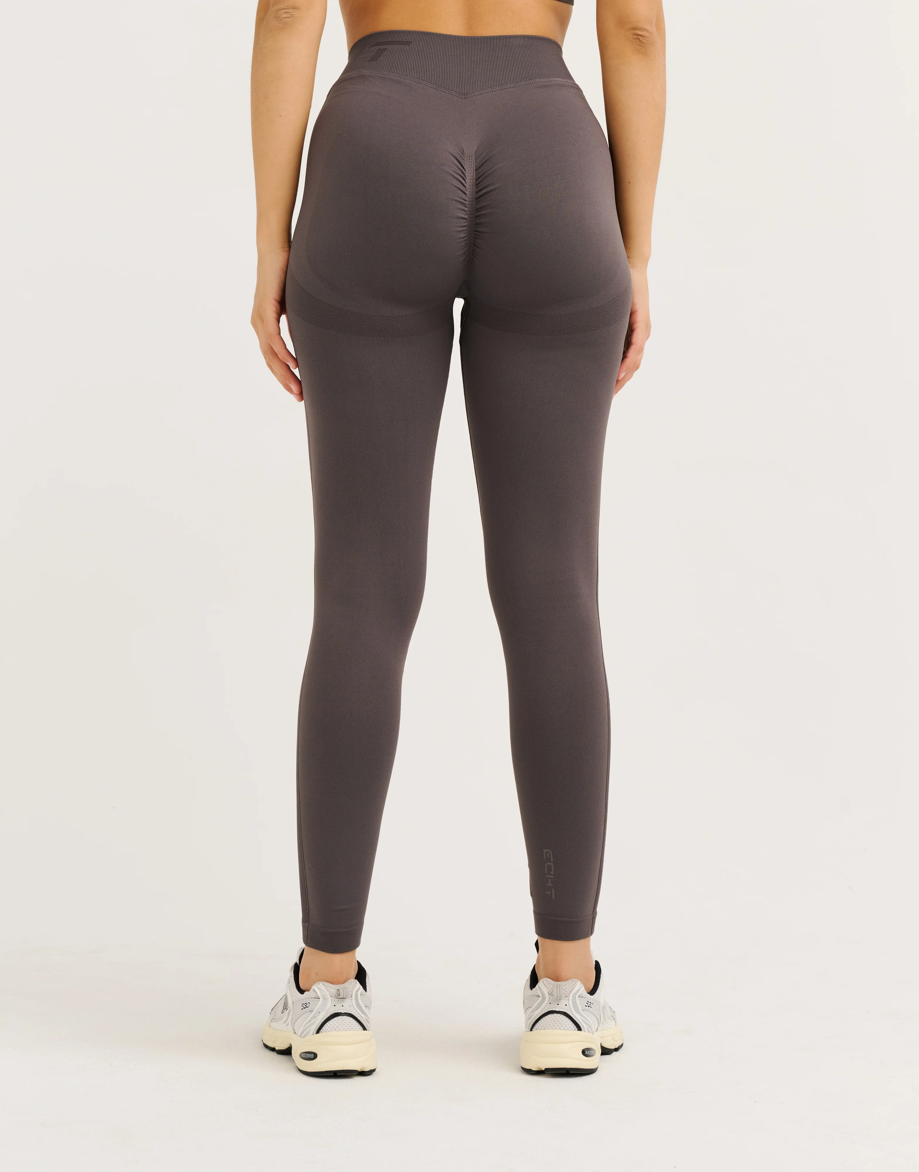 Arise Scrunch Mid-Waist Leggings - Slate Grey - Image 7