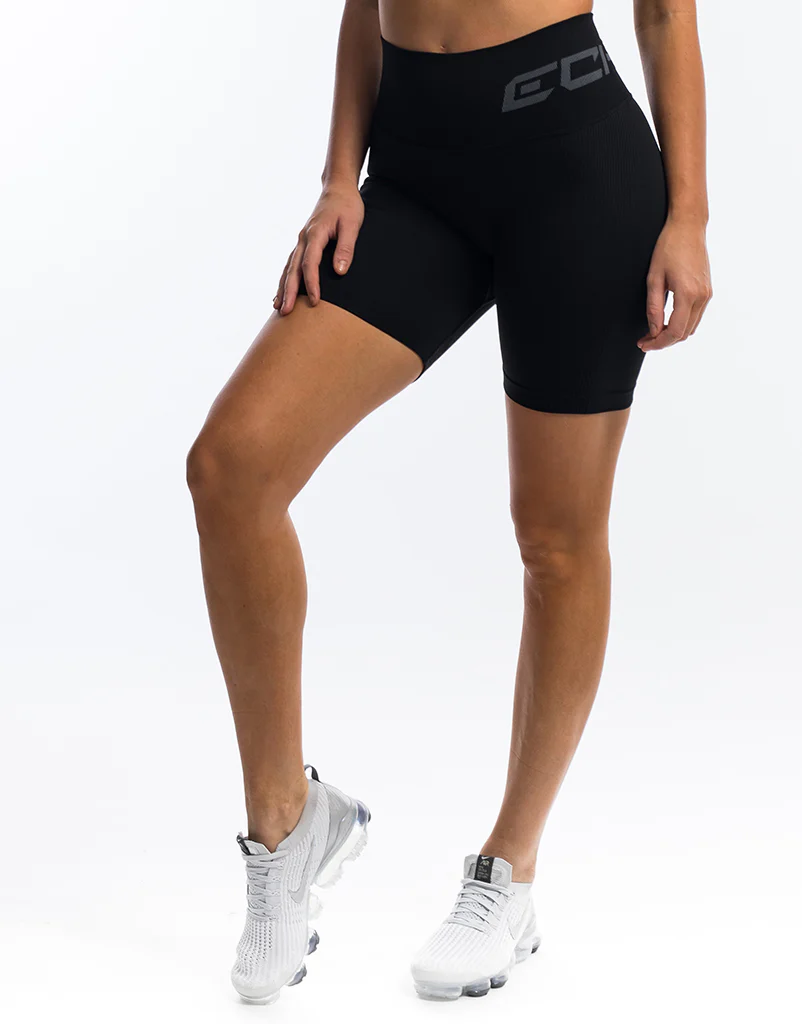 Arise Scrunch Shorts - Black - Image 4