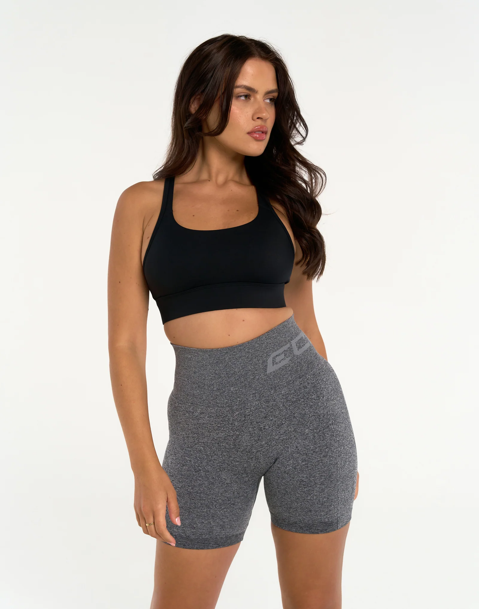 Arise Scrunch Shorts - Charcoal - Image 6