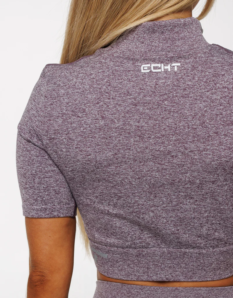 Arise Style Short Sleeve - Purple Marl - Image 4