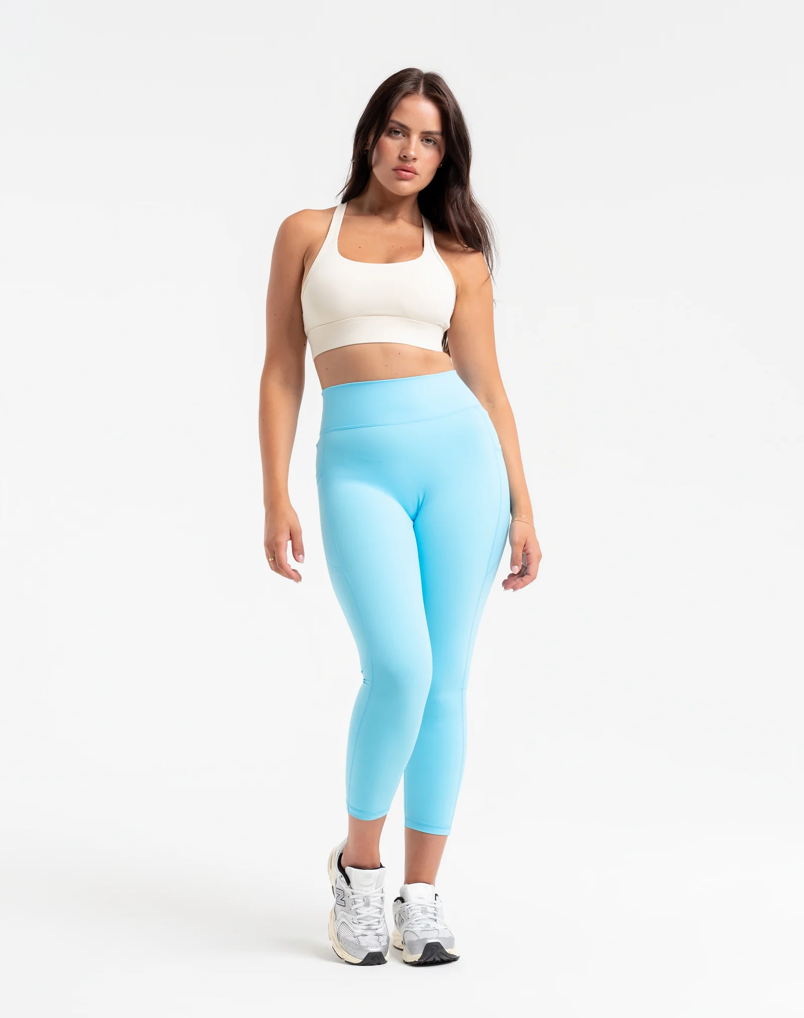 Ascend Pocket Leggings 23" - Baby Blue - Image 9