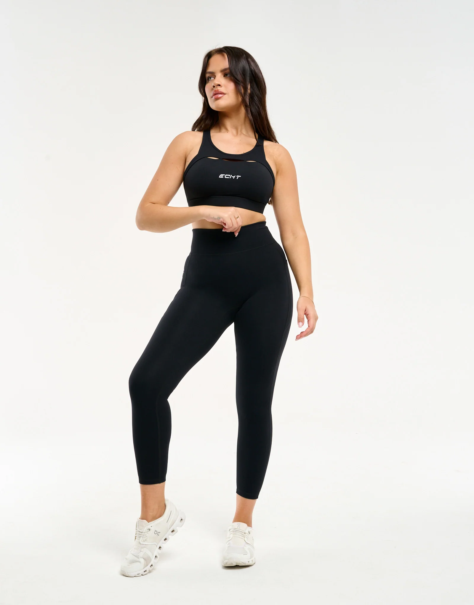 Ascend Pocket Leggings 23" - Black - Image 4
