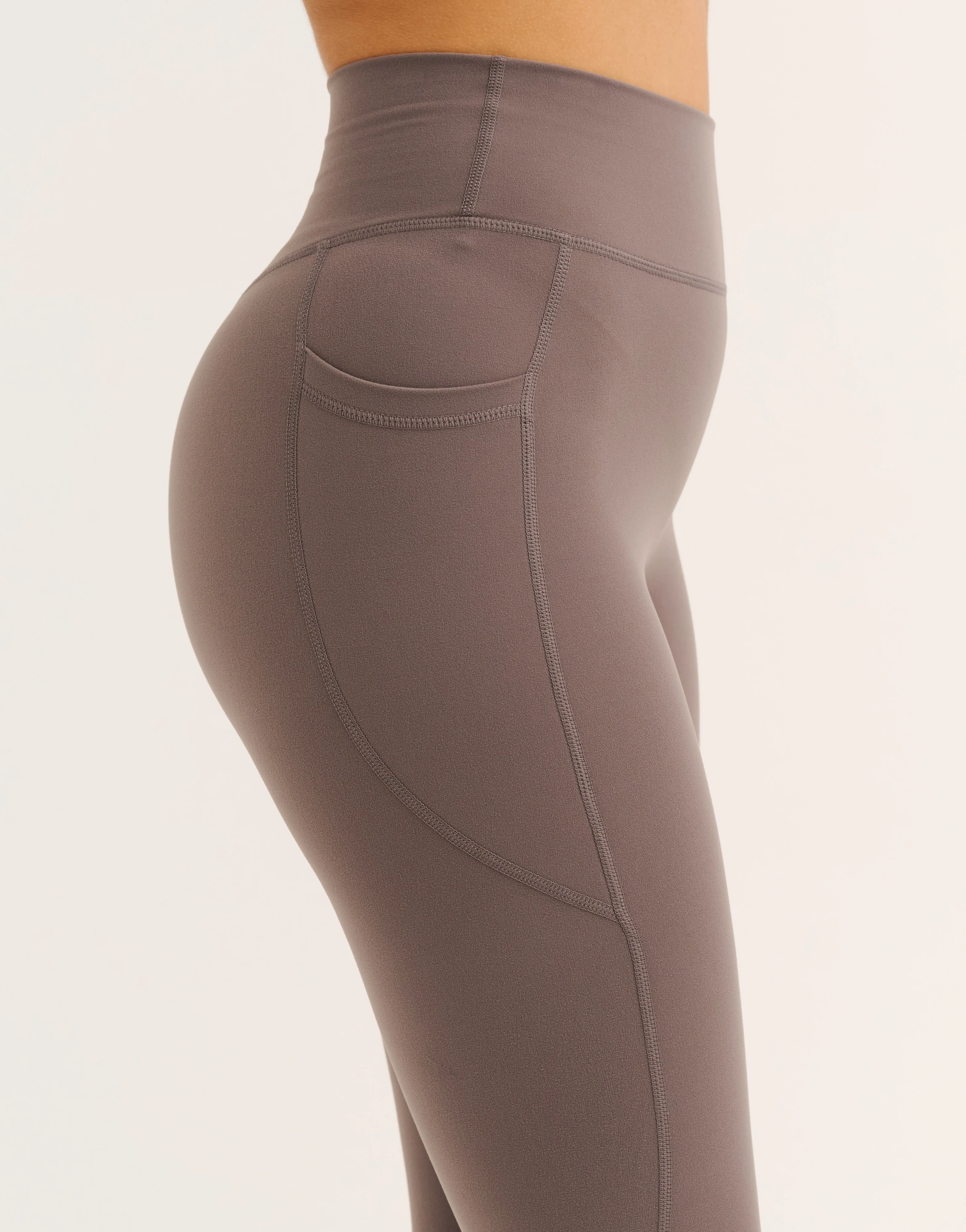 Ascend Pocket Leggings 23" - Slate Grey - Image 11