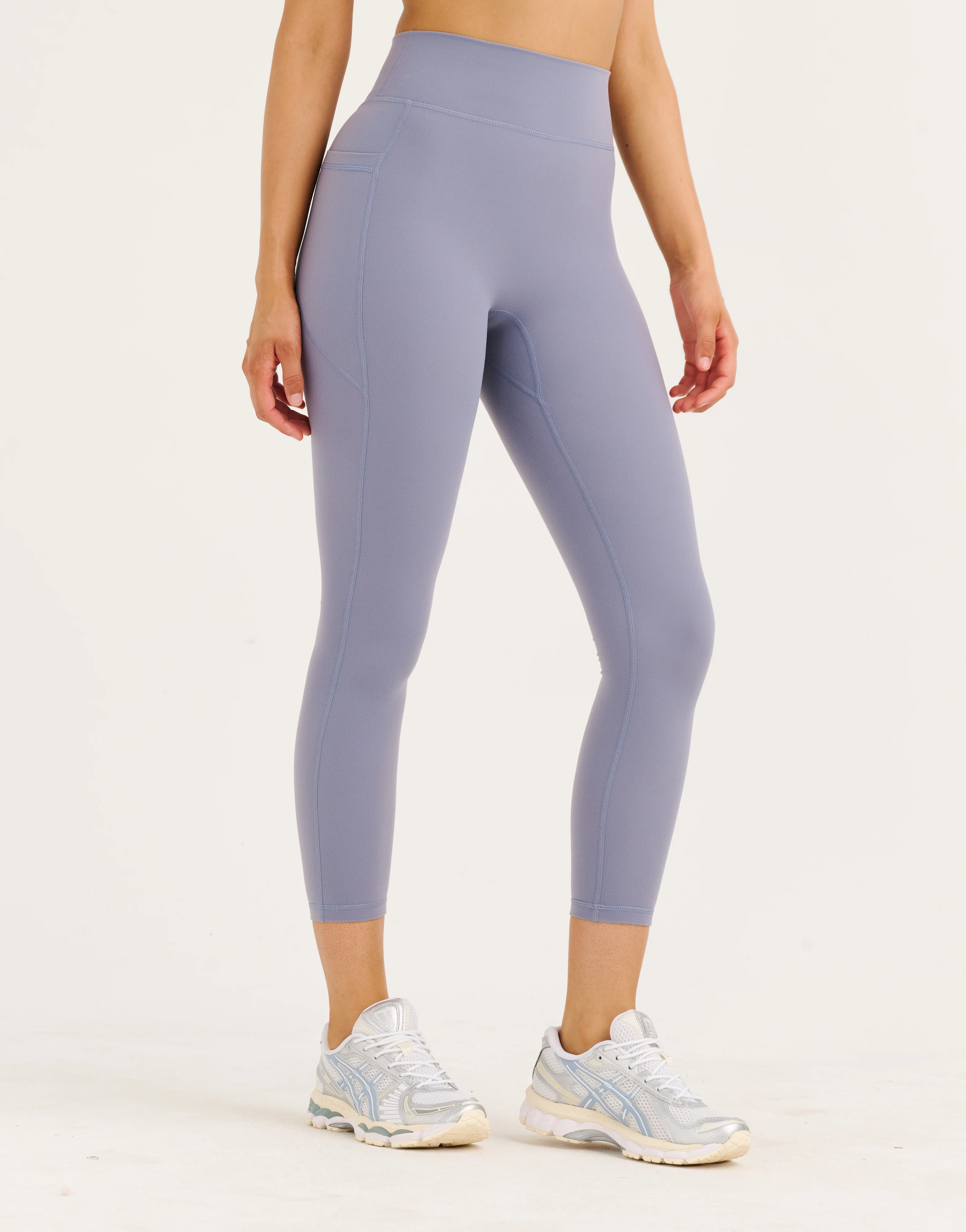 Ascend Pocket Leggings 23" - Washed Blue - Image 4
