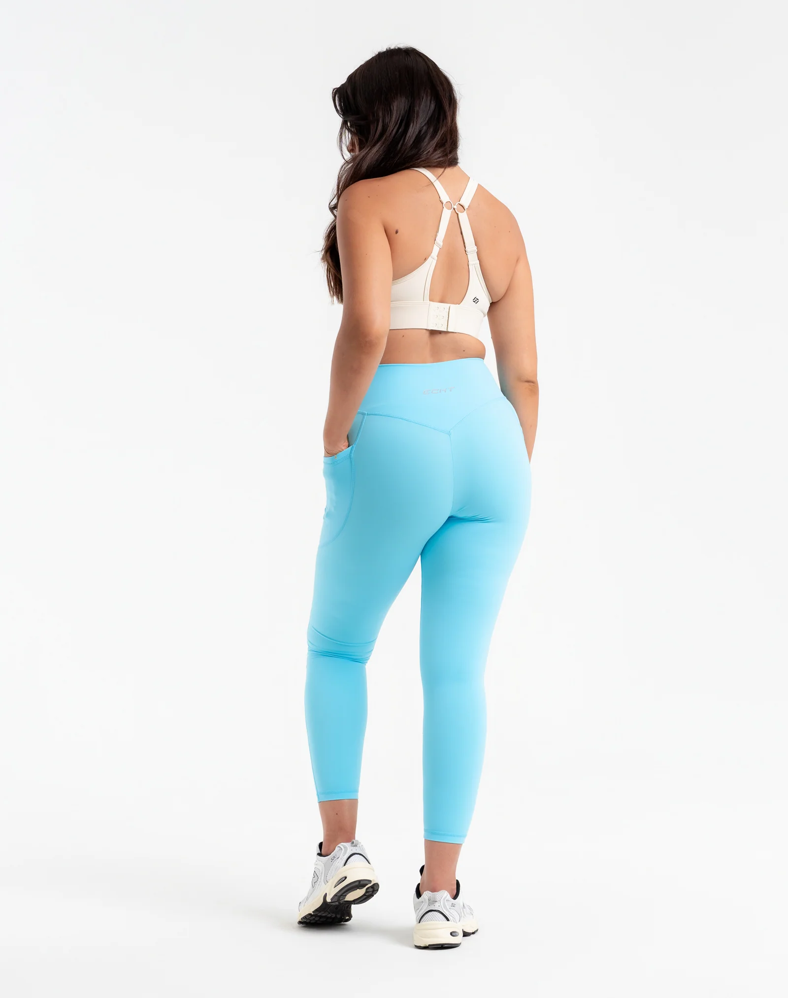 Ascend Pocket Leggings 25" - Baby Blue - Image 8