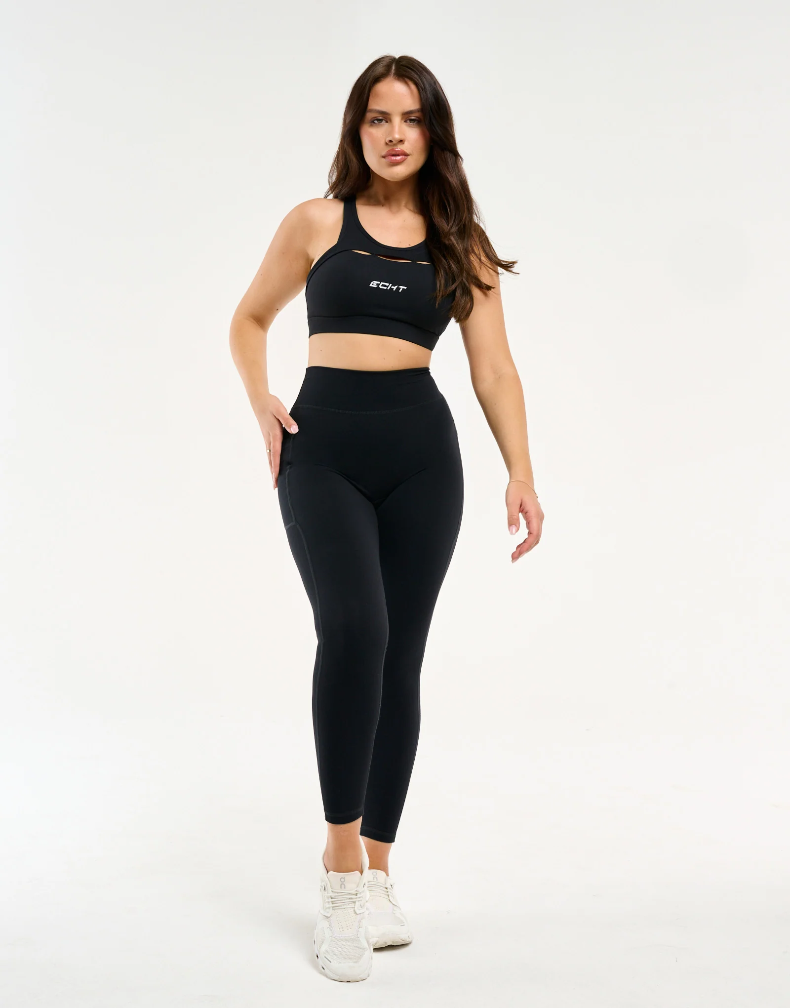 Ascend Pocket Leggings 25" - Black - Image 6