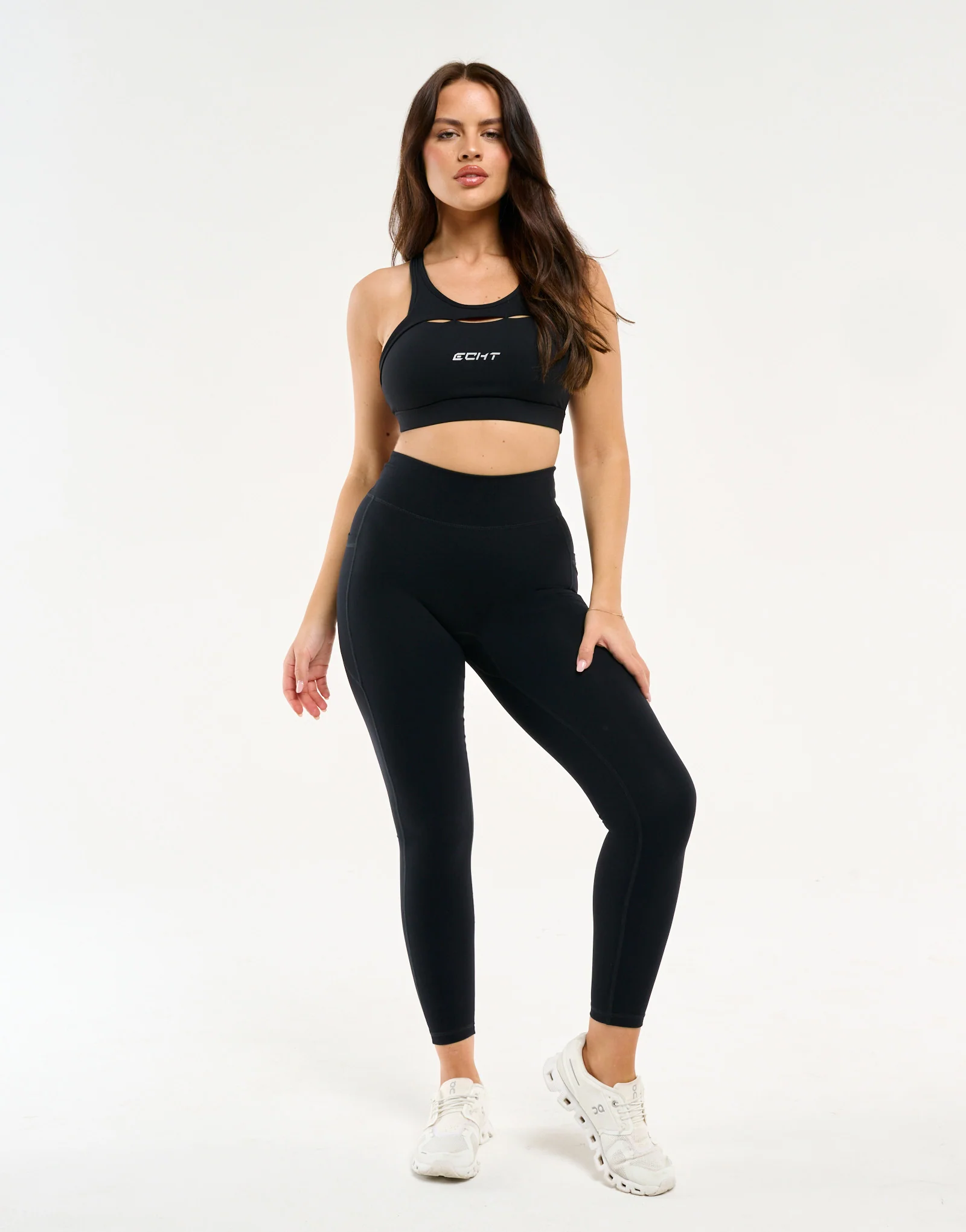Ascend Pocket Leggings 25" - Black - Image 7