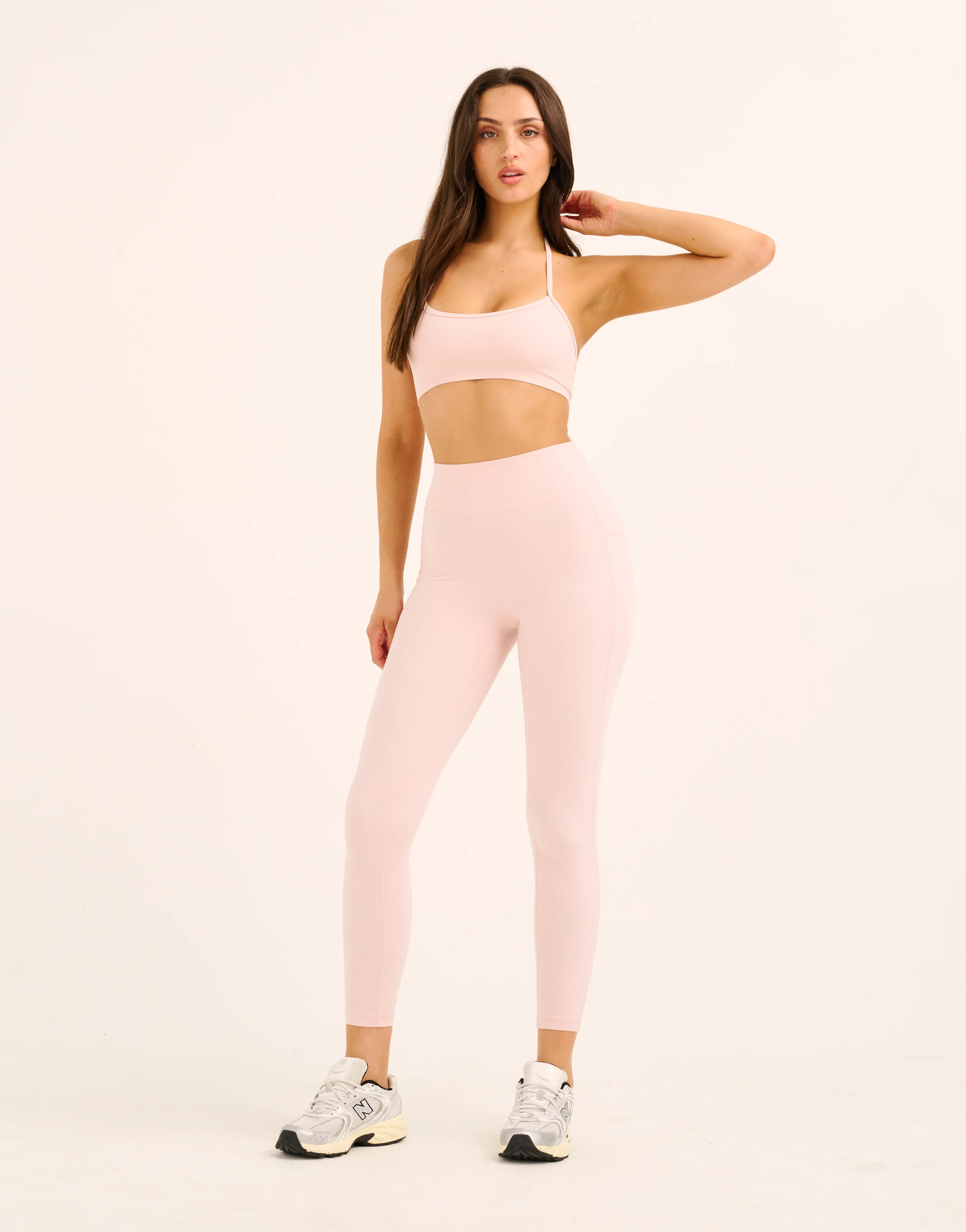 Ascend Pocket Leggings 25" - Mauve - Image 5