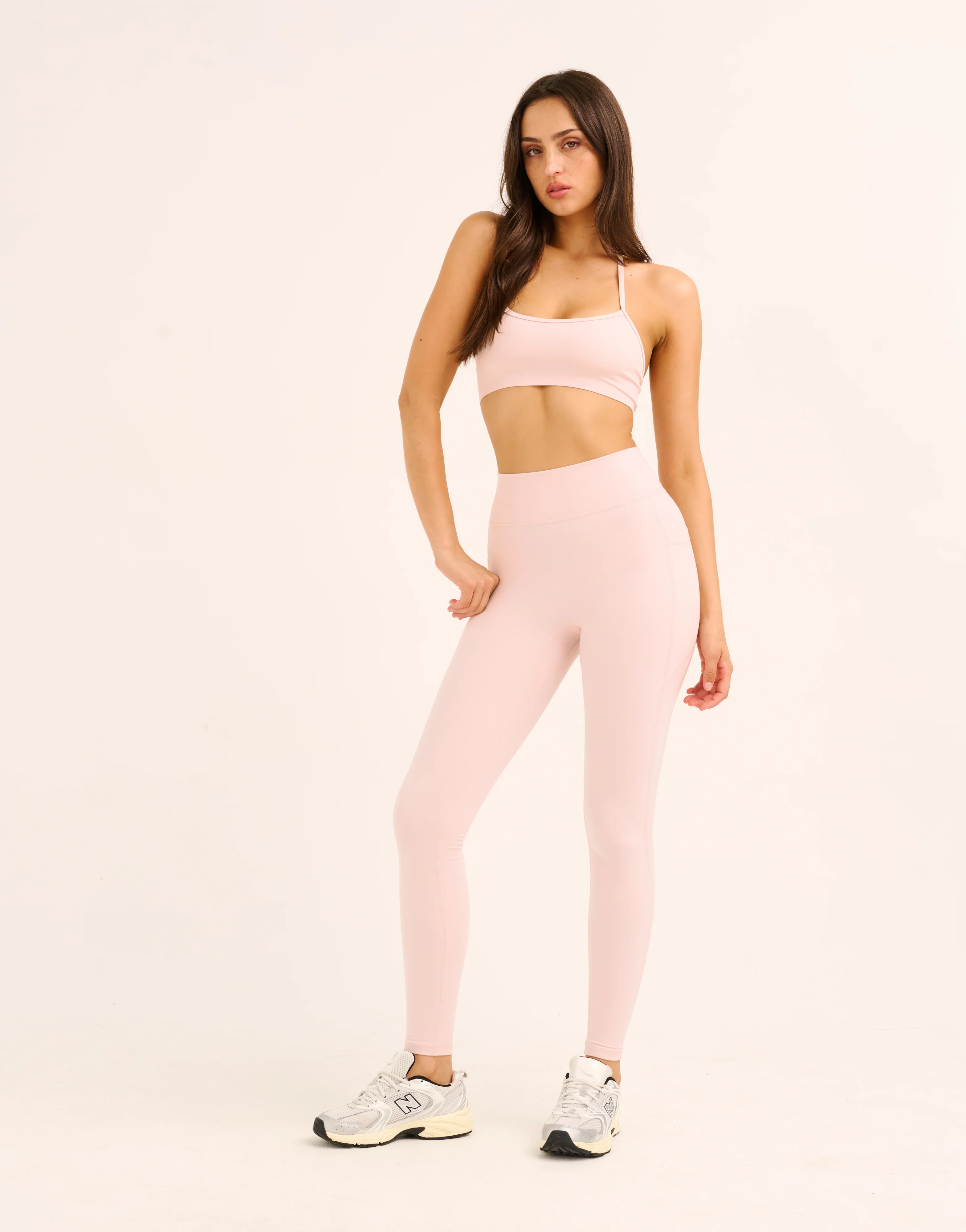 Ascend Pocket Leggings 28" - Mauve - Image 3