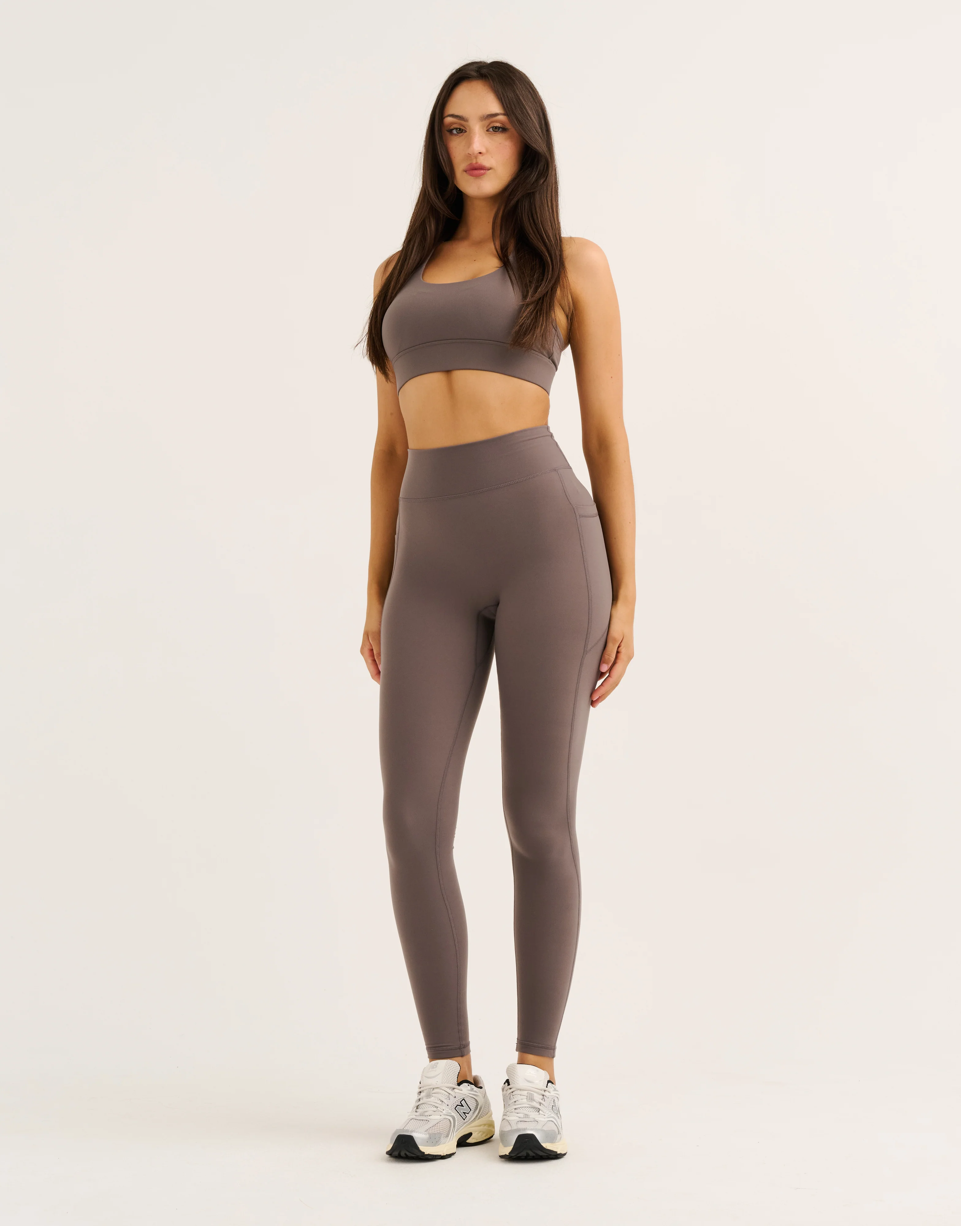 Ascend Pocket Leggings 28" - Slate Grey - Image 11